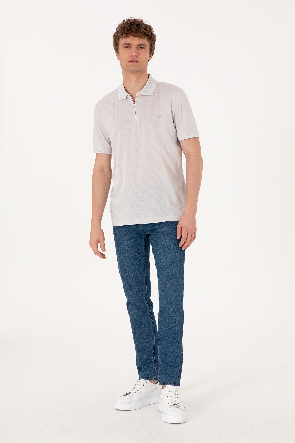 Erkek Regular %100 Pamuk Polo Yaka T-Shirt 2107318