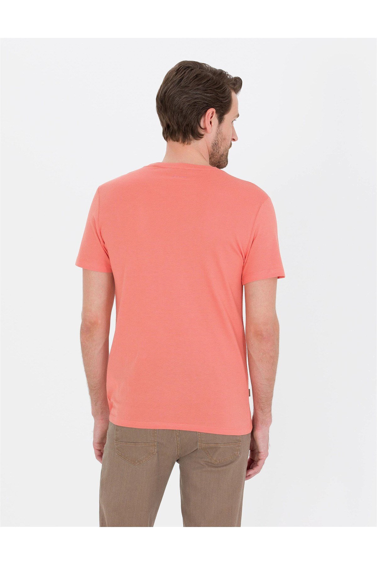 Erkek Slim Fit Basic Tişört G021SZ011.000.1613498.VR046