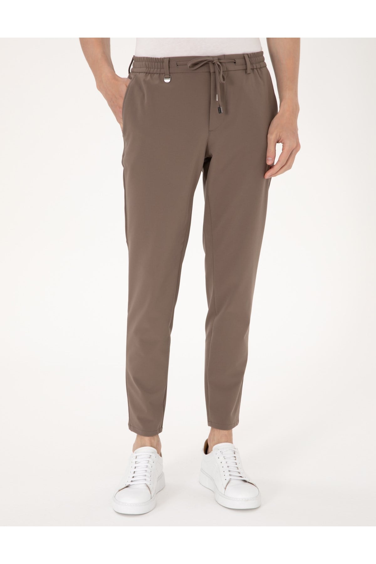 Erkek Slim Fit Düz Pantolon 2163496