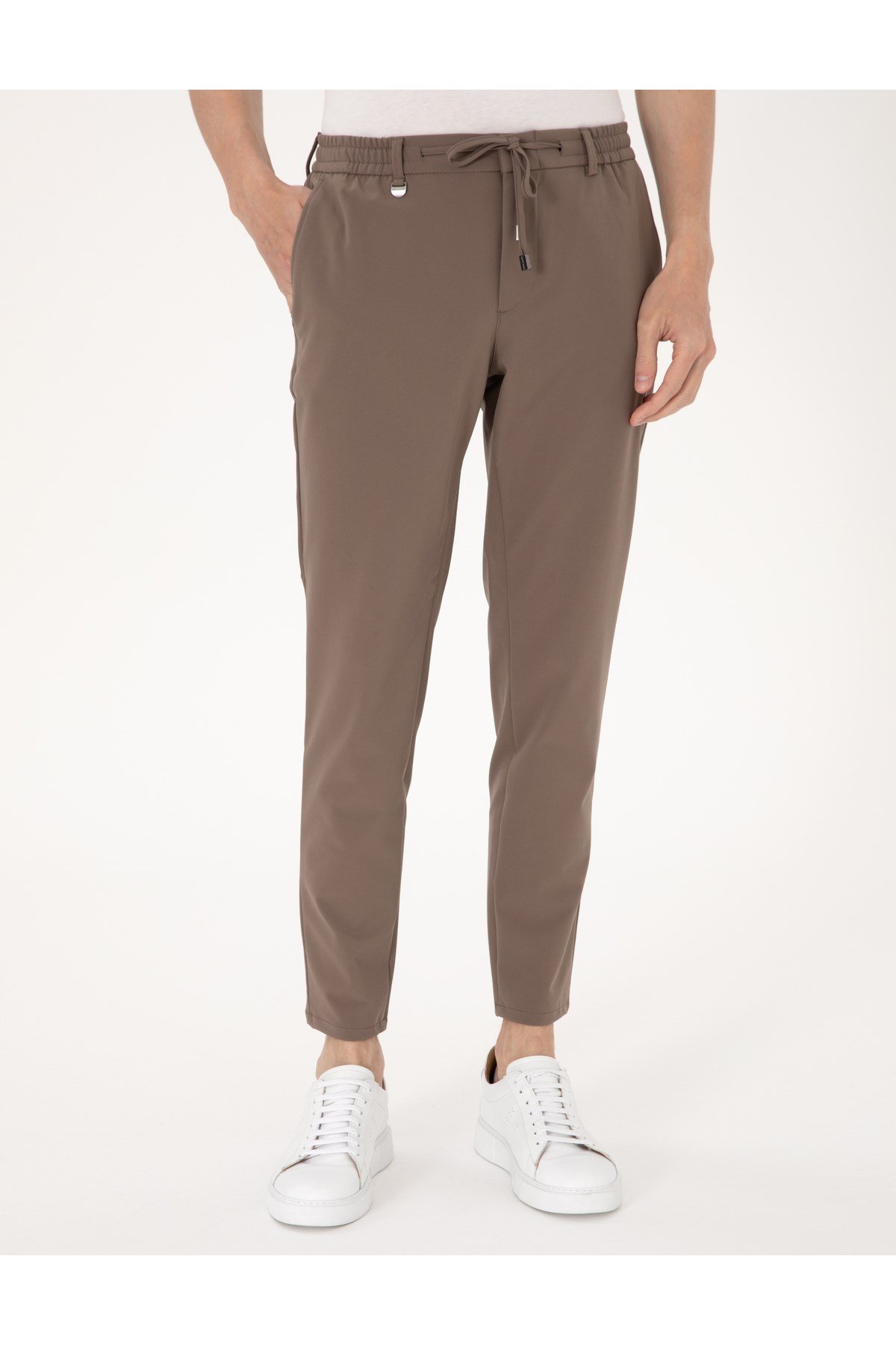 Erkek Slim Fit Düz Pantolon 2163496