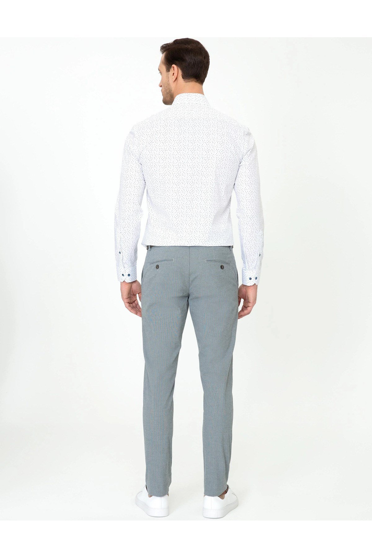Erkek Slim Fit Kanvas Pantolon G051SZ078.000.1371029.VR029