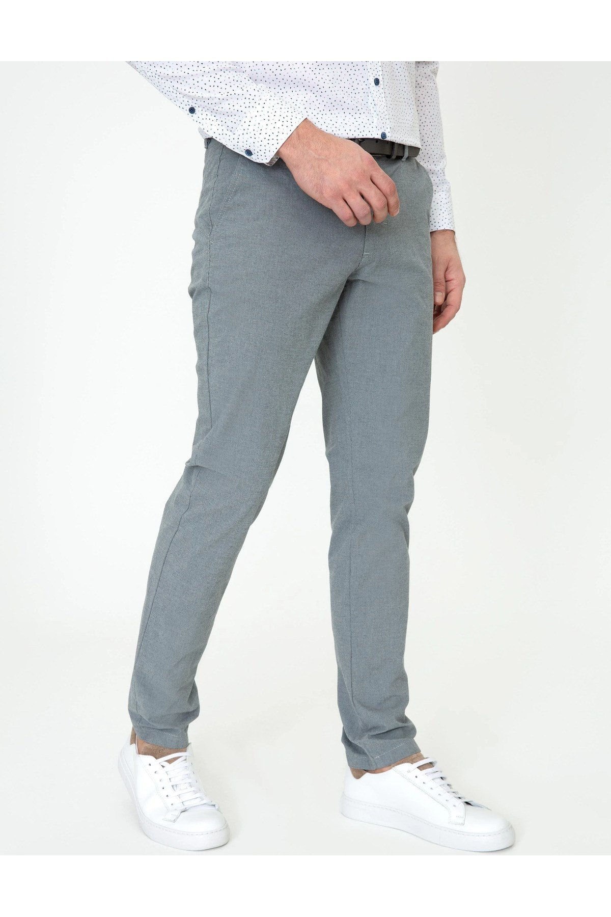 Erkek Slim Fit Kanvas Pantolon G051SZ078.000.1371029.VR029