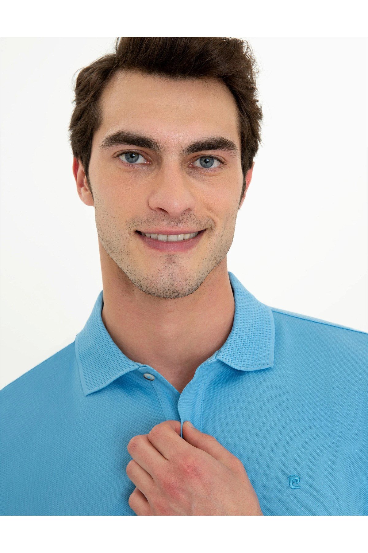 Erkek Slim Fit Polo Yaka Merserize Tişört G021SZ011.000.1370054