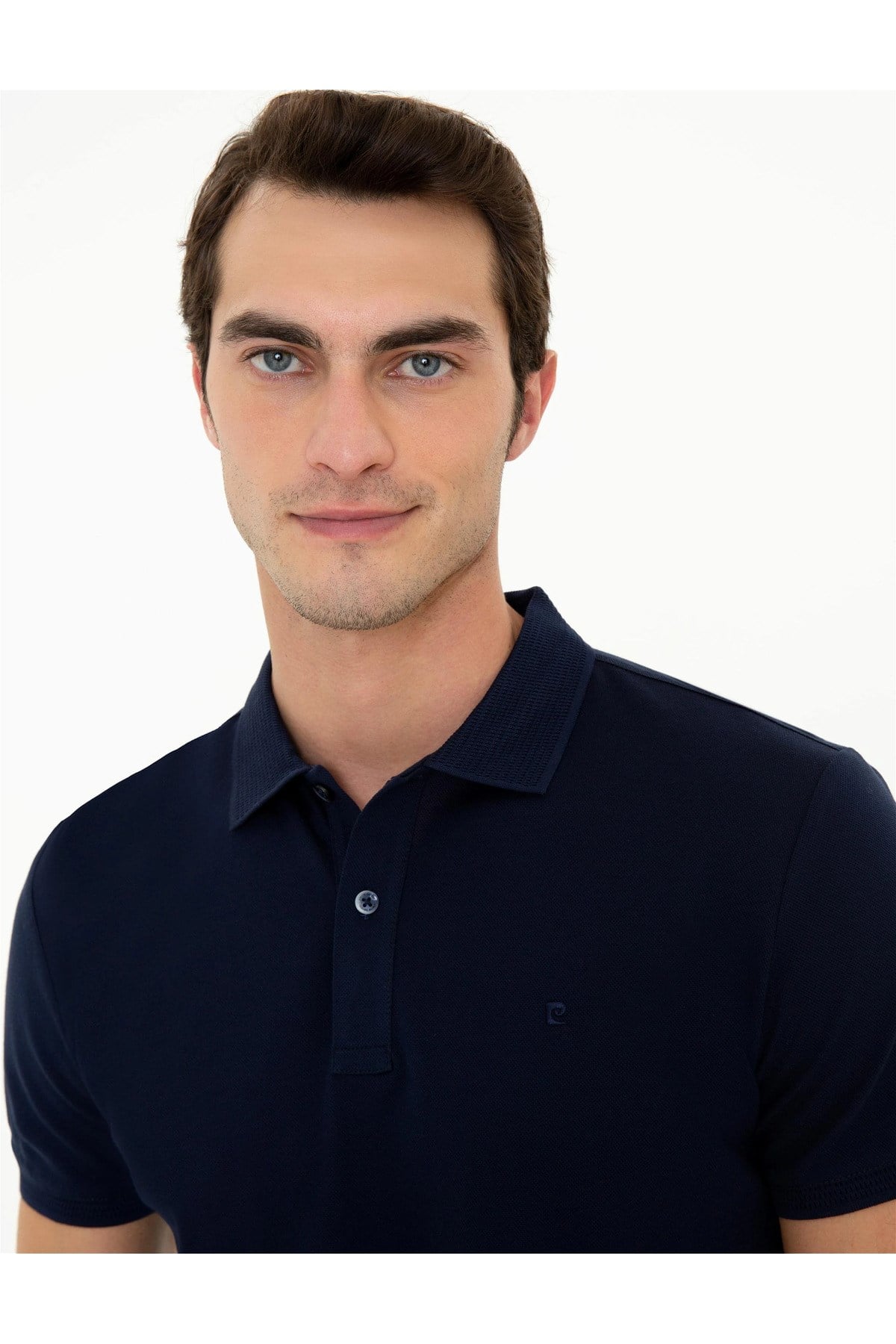 Erkek Slim Fit Polo Yaka Merserize Tişört G021SZ011.000.1370054