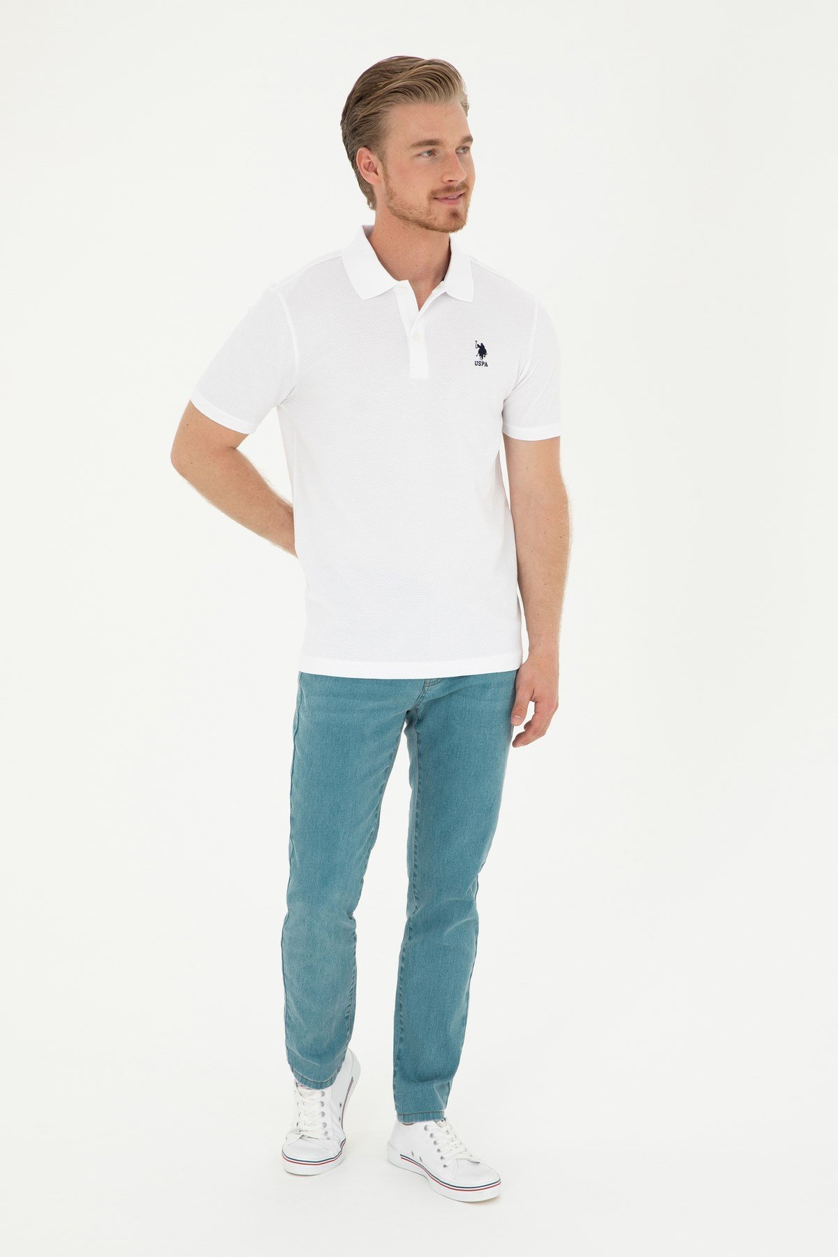 Erkek T-Shirt Beyaz 1827972