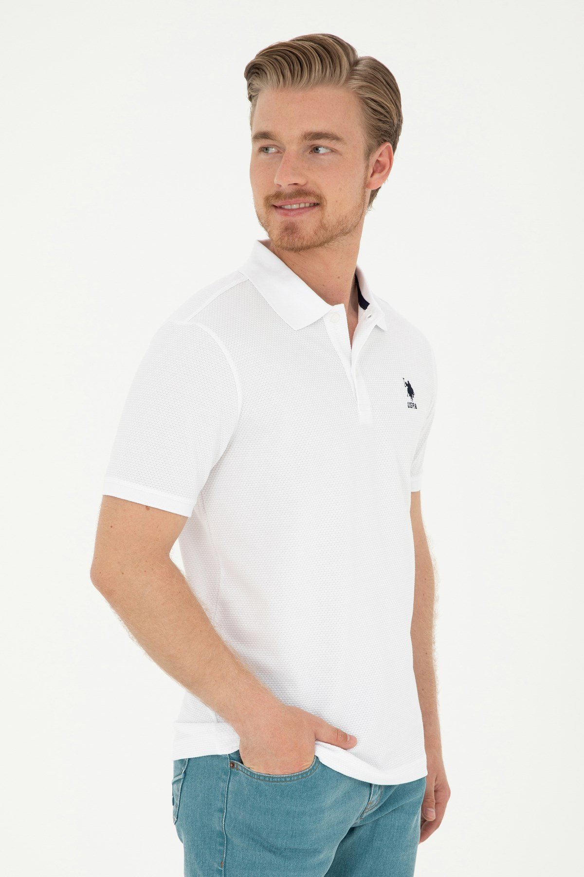 Erkek T-Shirt Beyaz 1827972