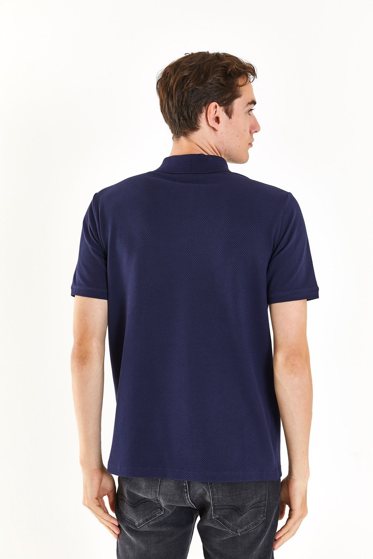 Erkek T-Shirt Lacivert 1827972
