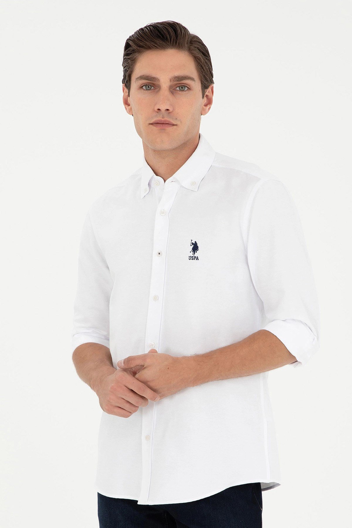 Erkek Uzun Kol Slim Fit Gömlek 1962440