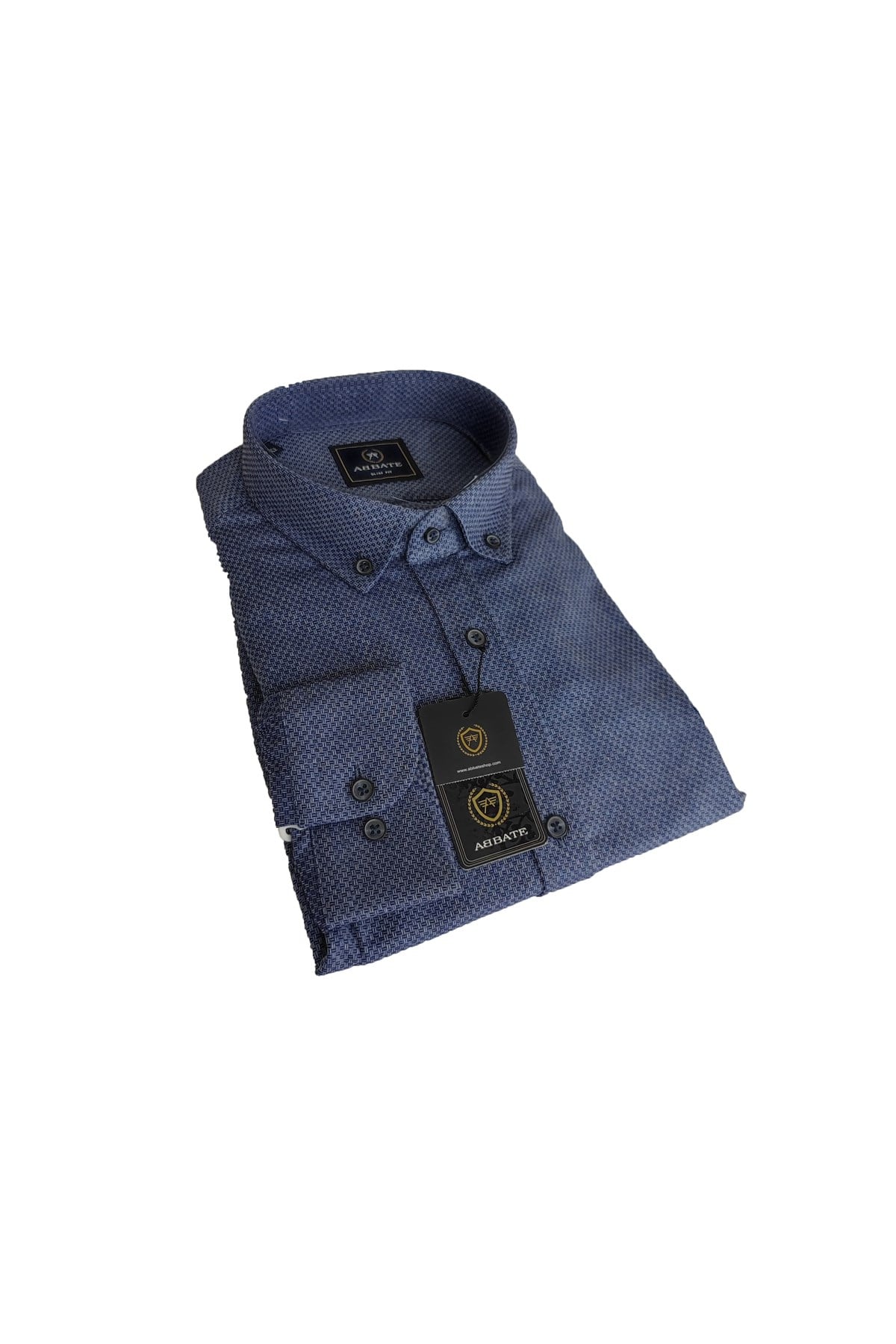 Erkek Uzun Kollu Slim Fit Gömlek