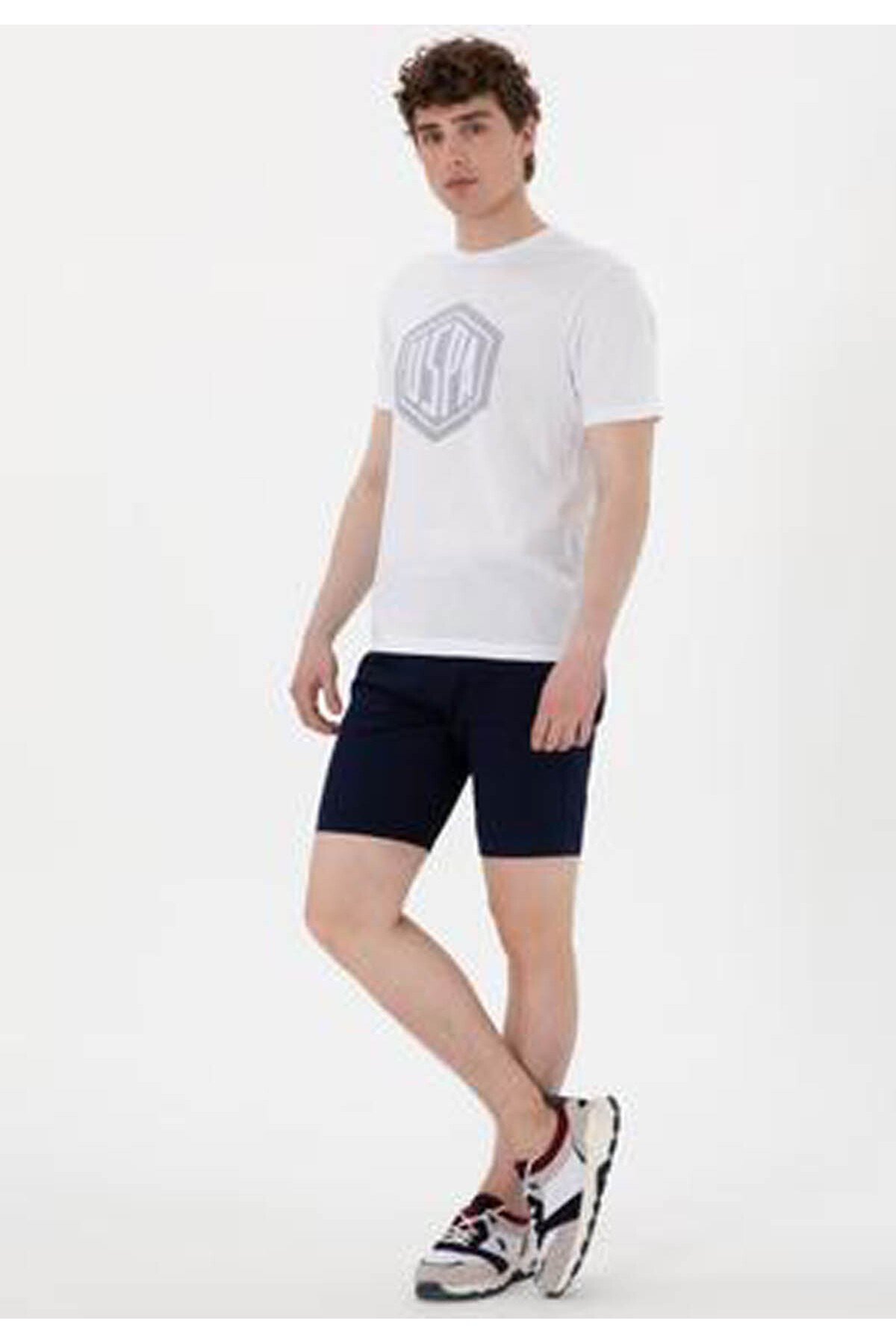 Gaston Beyaz Erkek T-Shirt 2107294