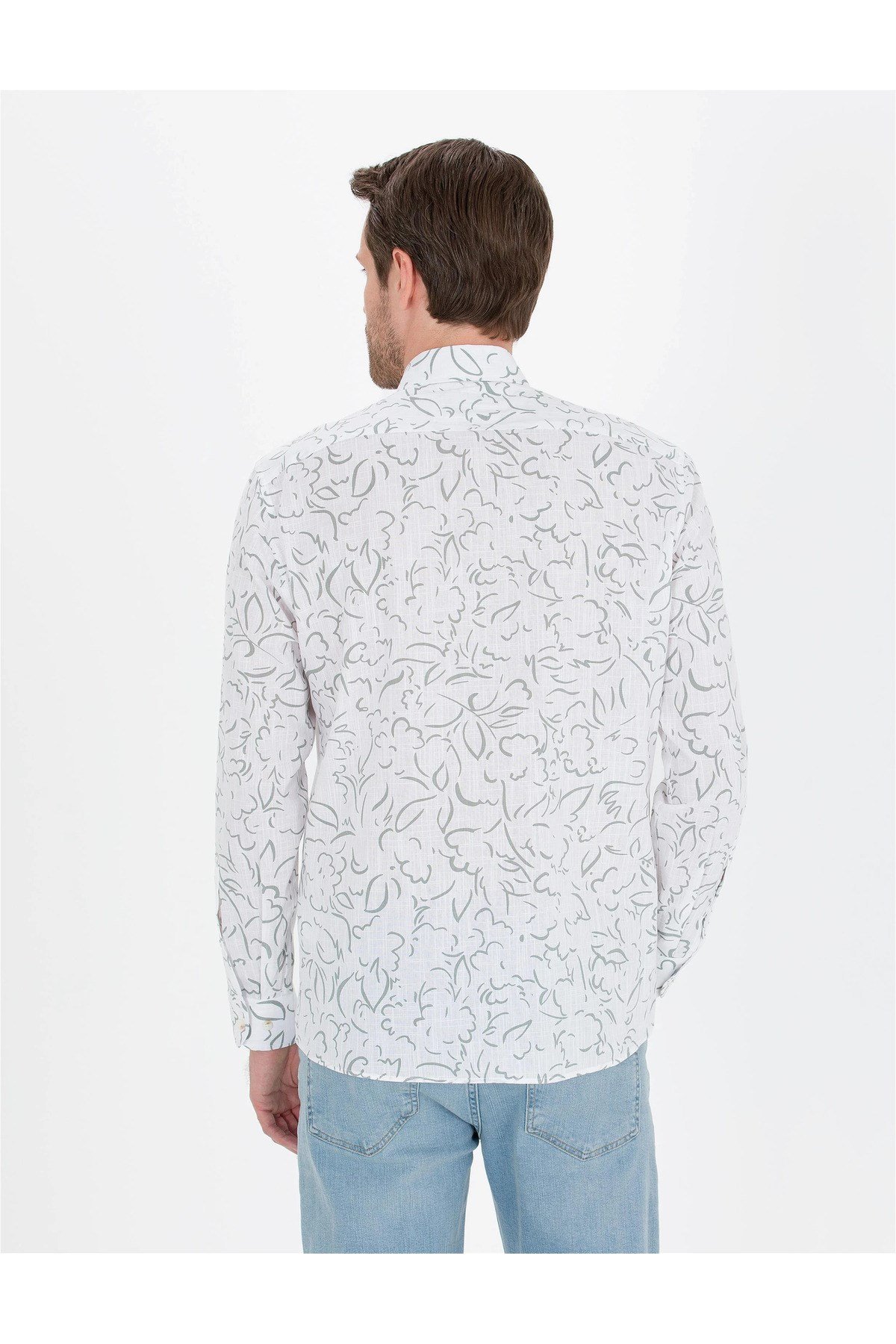 Haki Regular Fit Uzun Kollu Gömlek G021SZ004.000.1589235.VR027