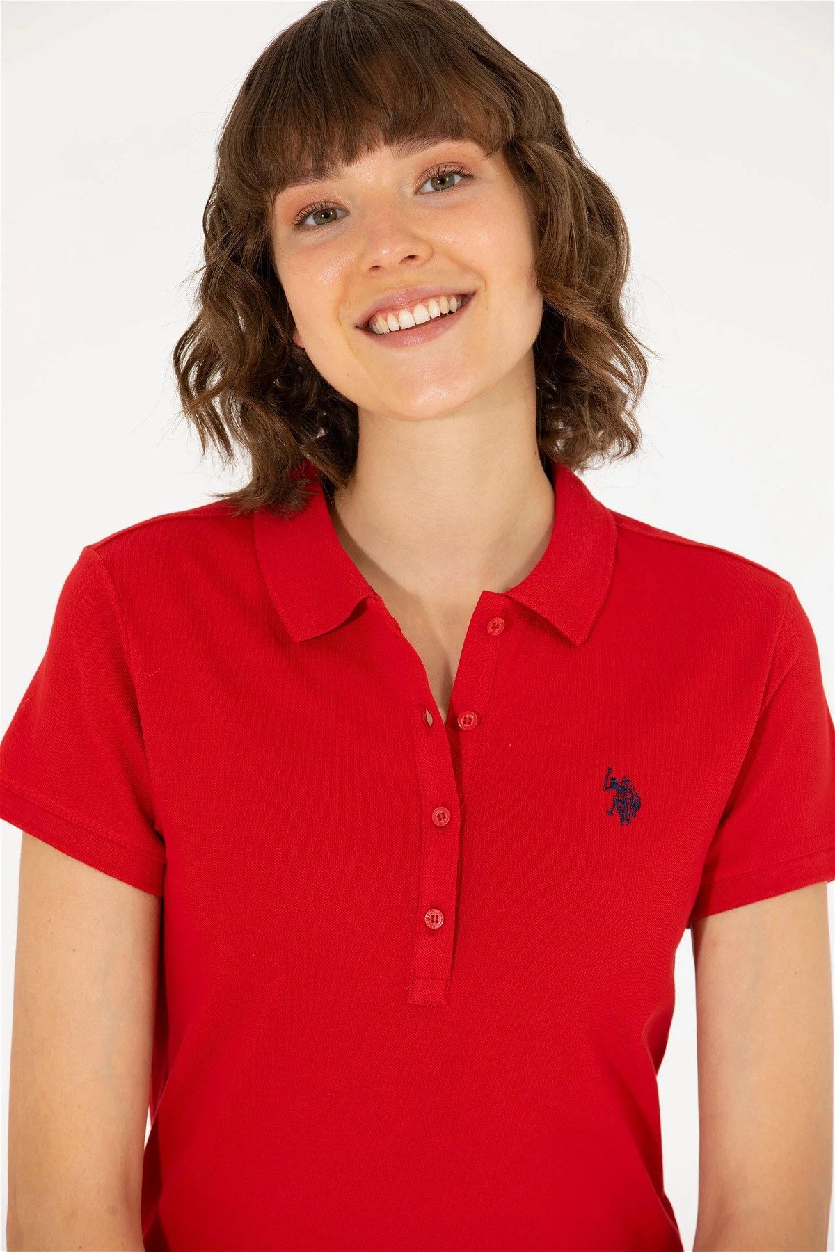 Kadın Basic Polo Yaka Tişört G082GL011.000.1567331
