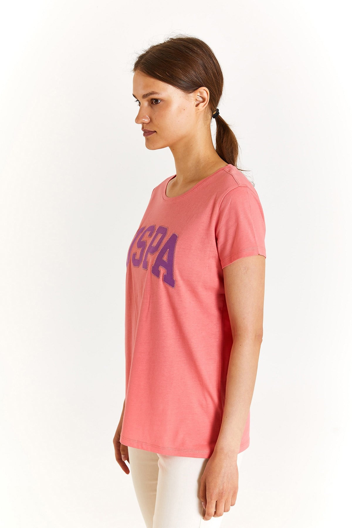 Kadın  Basic T-Shirt  %100 Pamuk Gean 1804839