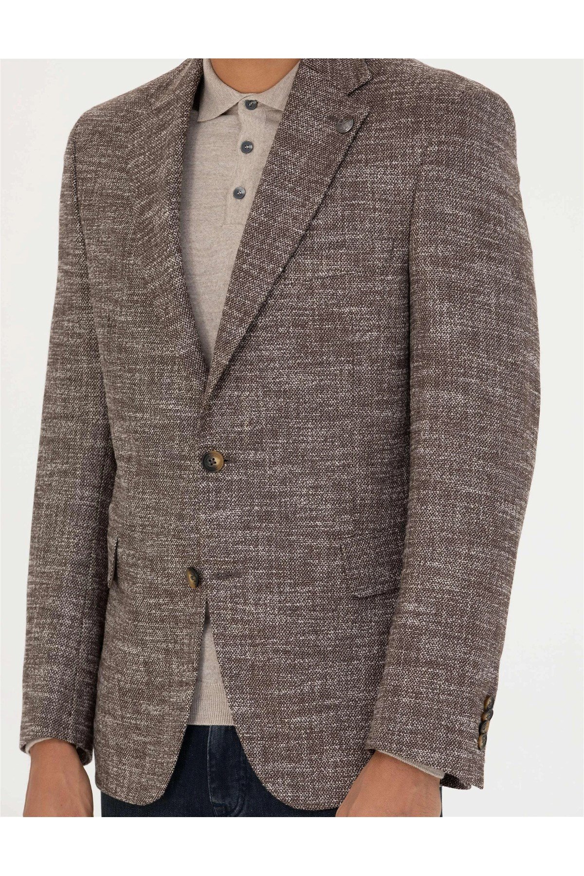 Kahverengi Slim Fit Ceket G021GL002.000.1767841.VR029