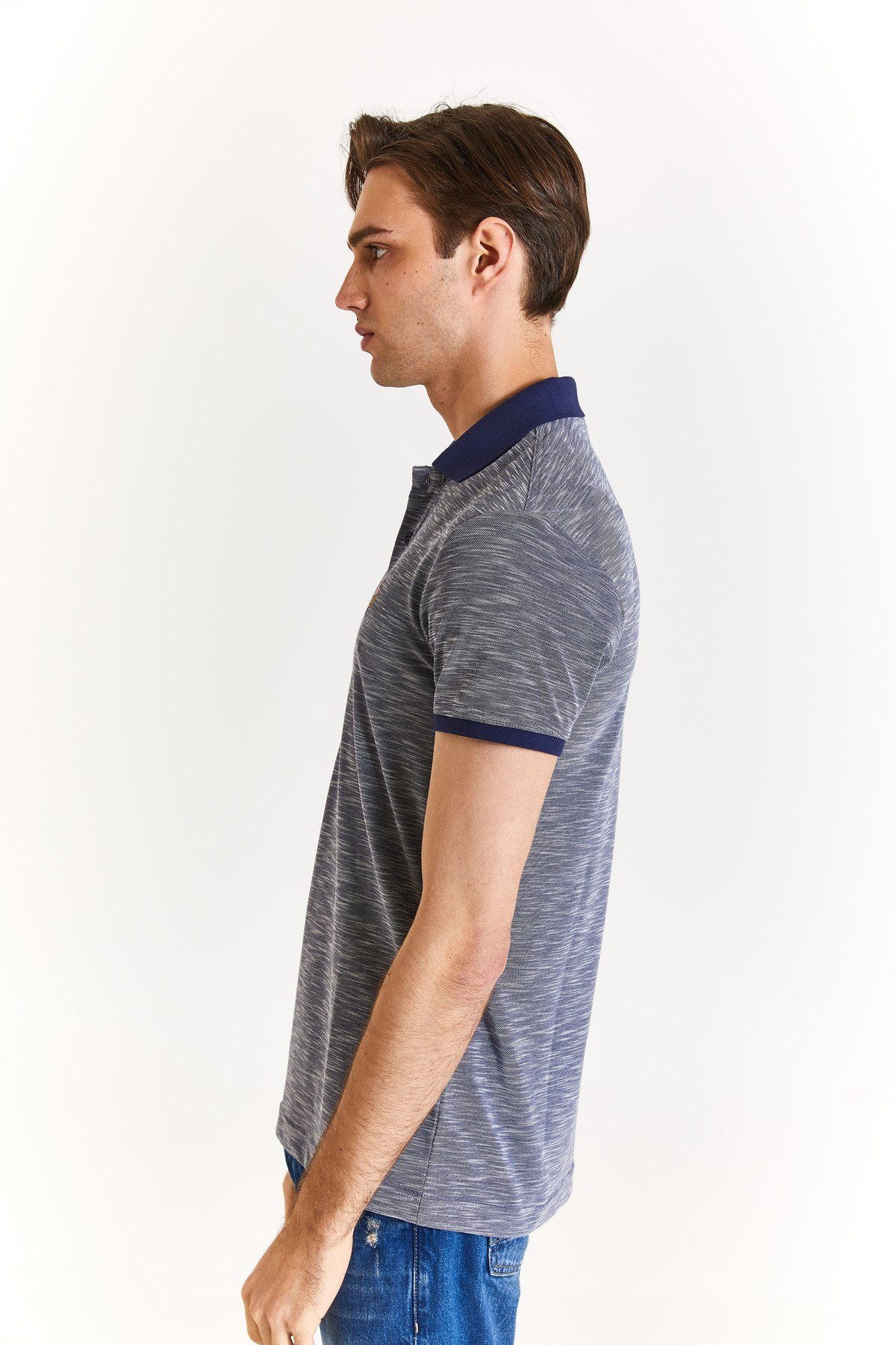 KALIMNOSIY024 US Polo Assn Erkek T-shirt 1792137 Lacivert