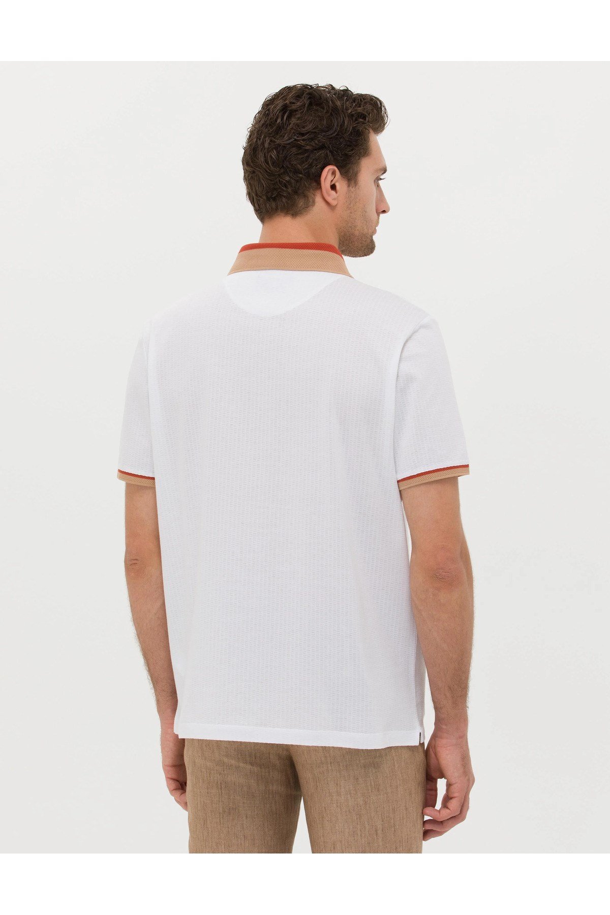 Koyu Bej Slim Fit T-Shirt G051SZ011.000.1614041.VR088