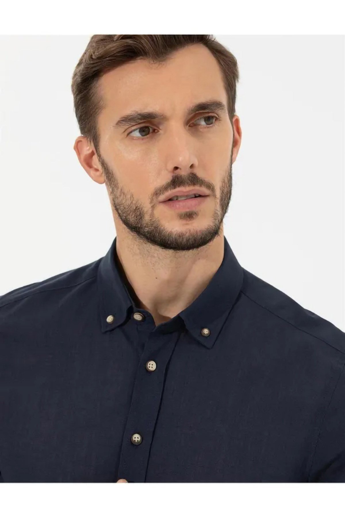 Lacivert Slim Fit Uzun Kollu Gömlek G021GL004.000.1622602