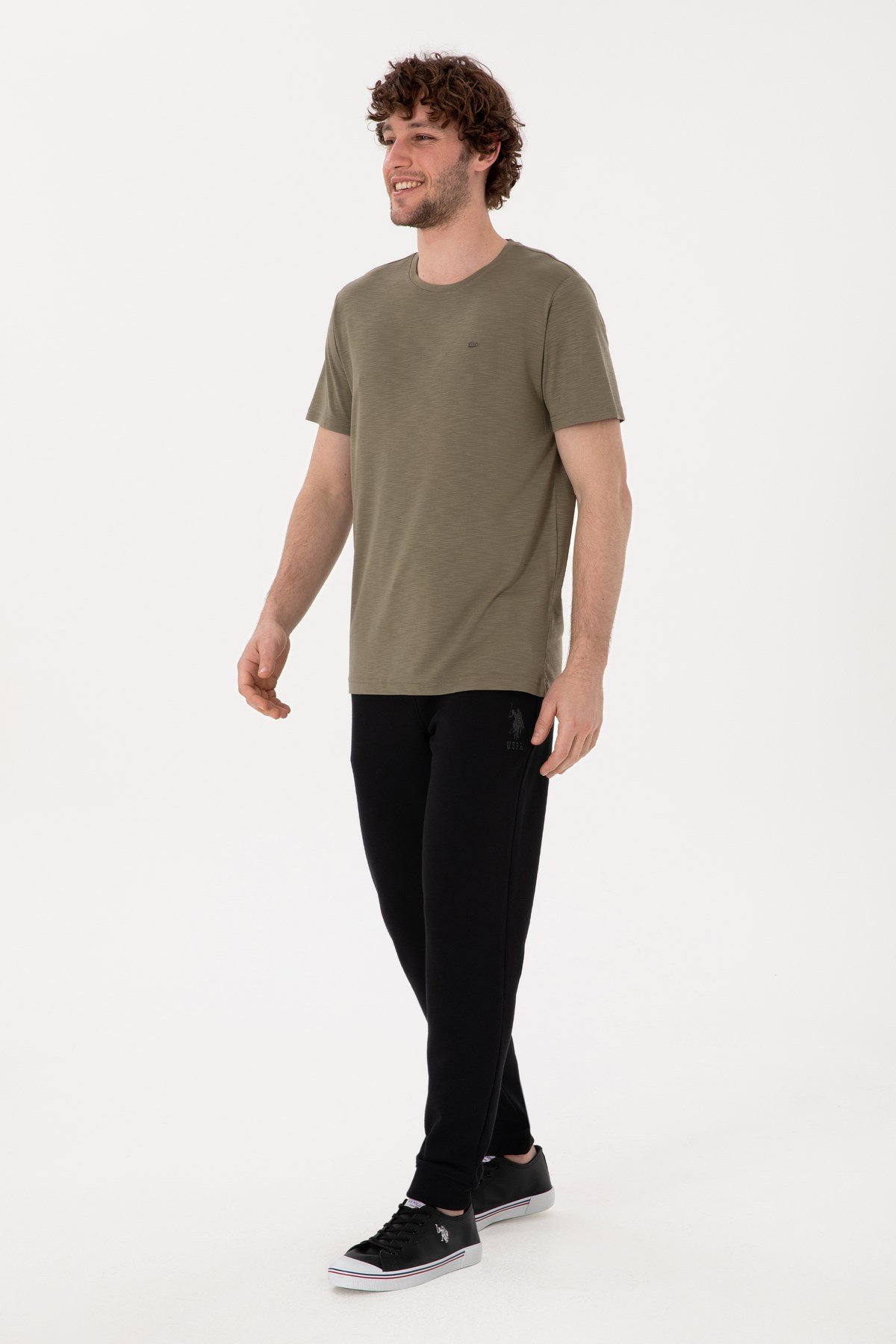 Lastikli Bel Slim Fit Erkek Örme Pantolon Herold