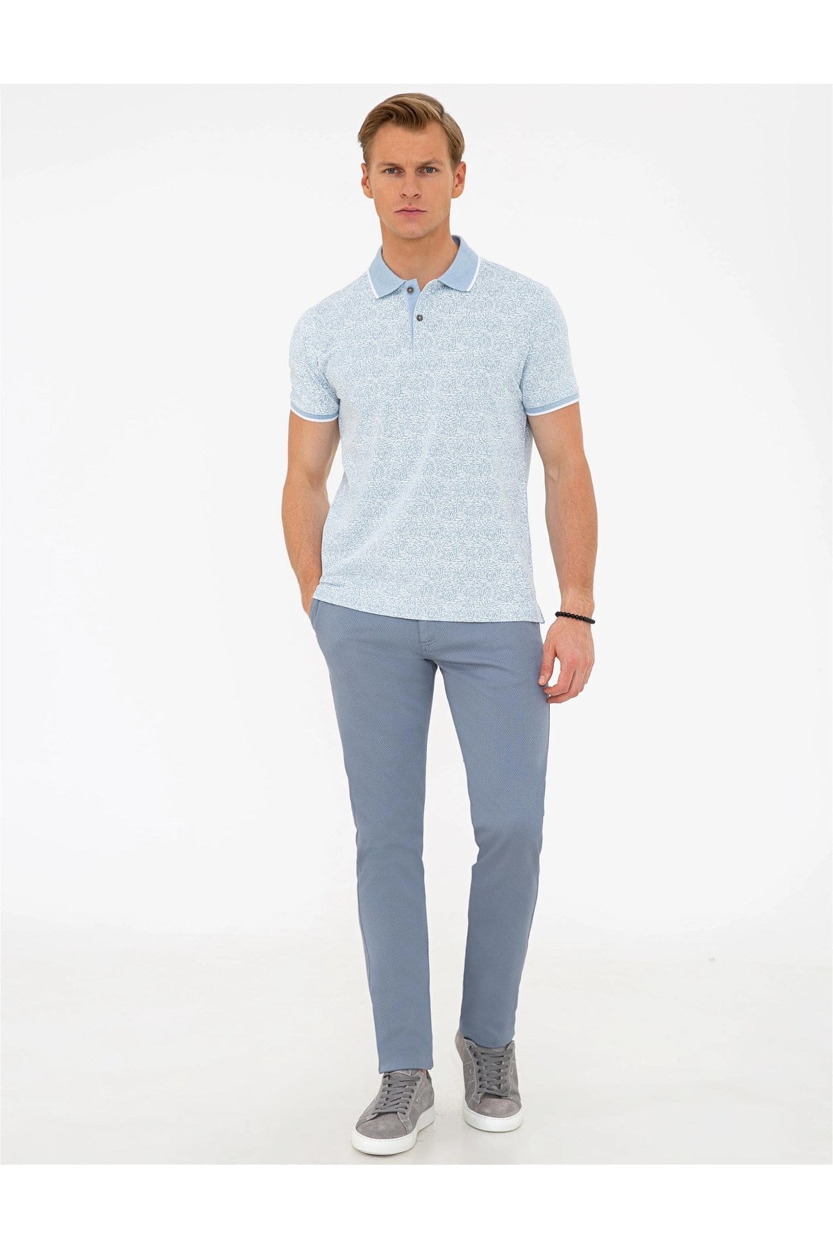 Mint Slim Fit Polo Yaka Tişört G021SZ011.000.1201144.VR152