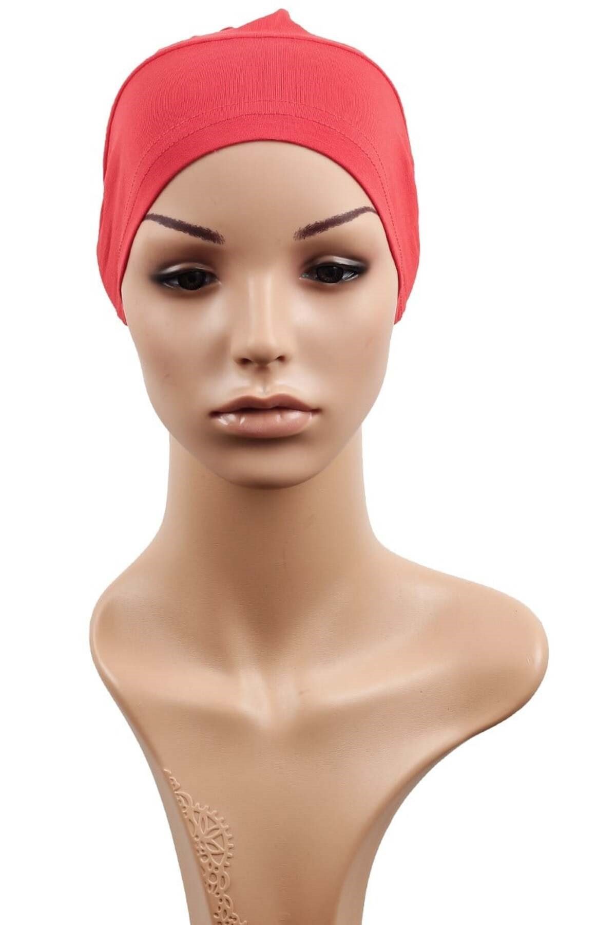 Pembe 3'Lü Set Likralı Penye Bone 2503-11