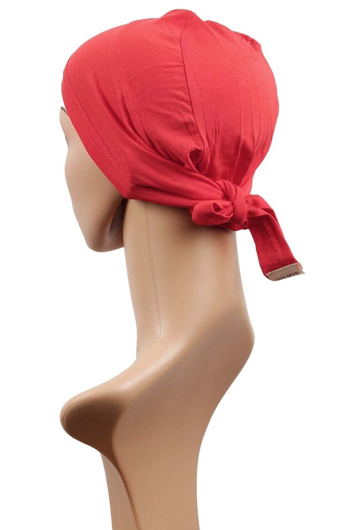 Pembe 3'Lü Set Likralı Penye Bone 2503-11