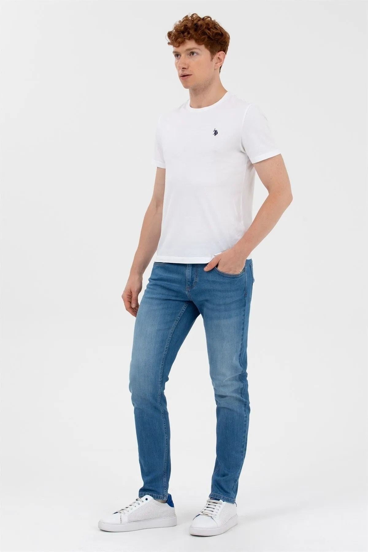 Rc-lacopo23y-o Us Polo Assn Erkek Jean Pantolon 1582283 Mavi