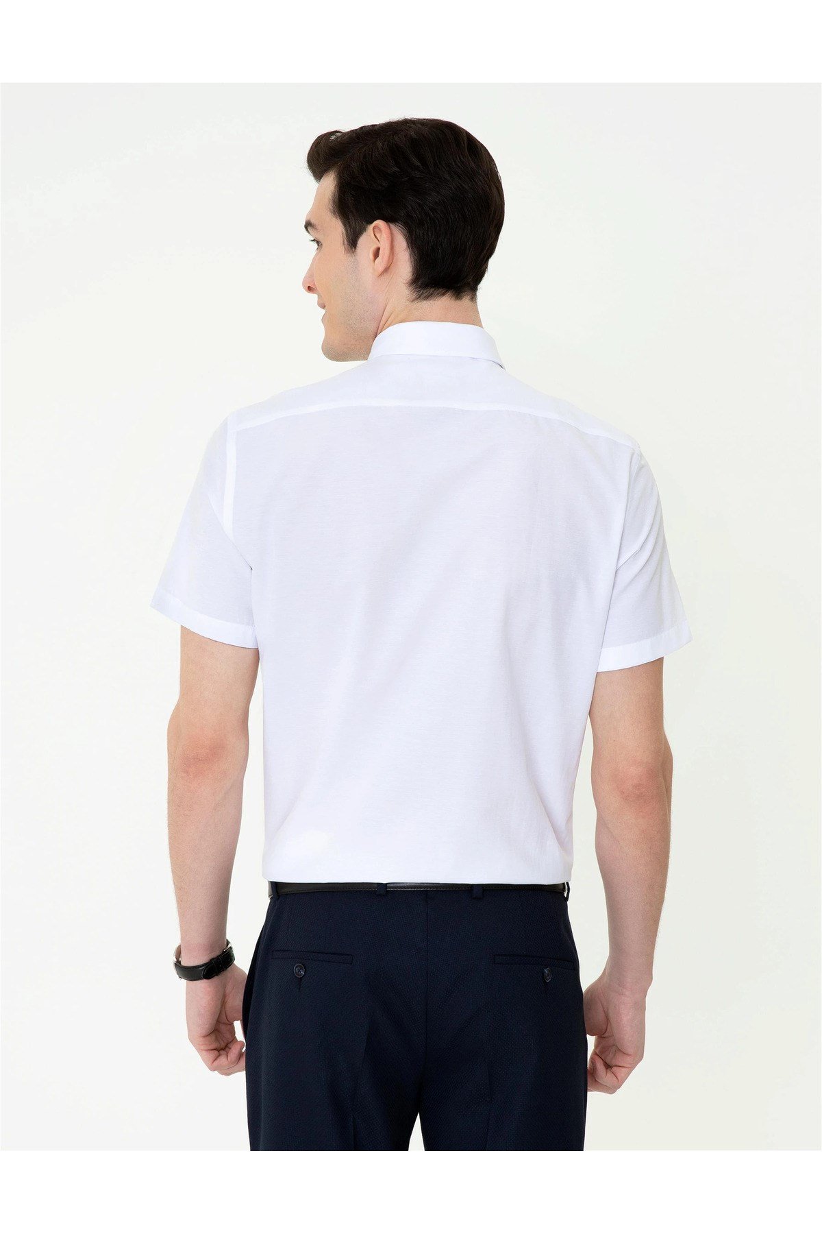 Regular Fit Kısa Kollu Gömlek G021SZ004.000.1408913.VR013