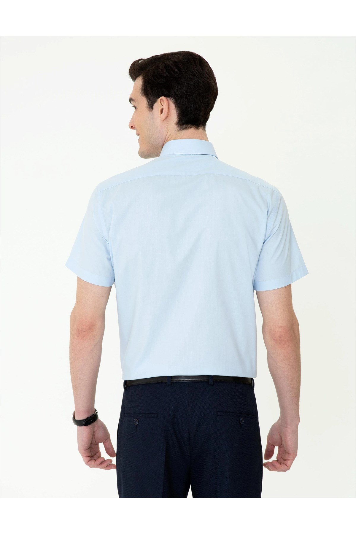Regular Fit Kısa Kollu Gömlek G021SZ004.000.1408913.VR013