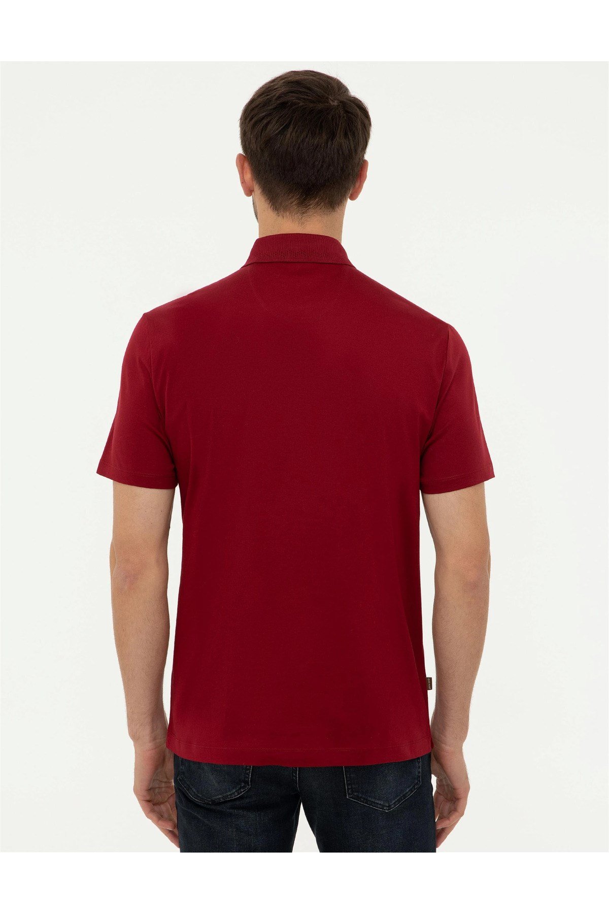 Regular Fit Polo Yaka Merserize Tişört 1370058