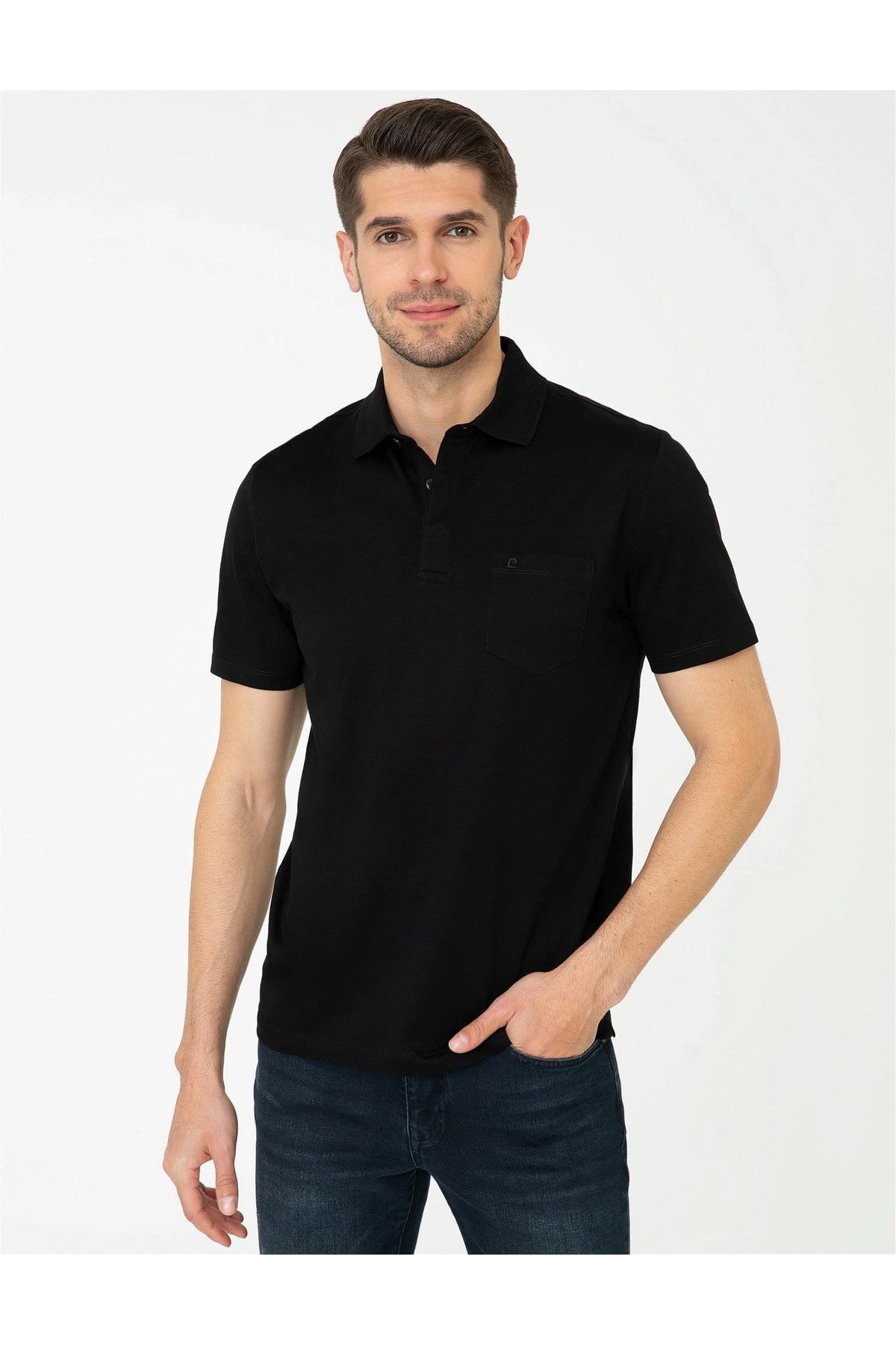 Regular Fit Polo Yaka Merserize Tişört 1370058