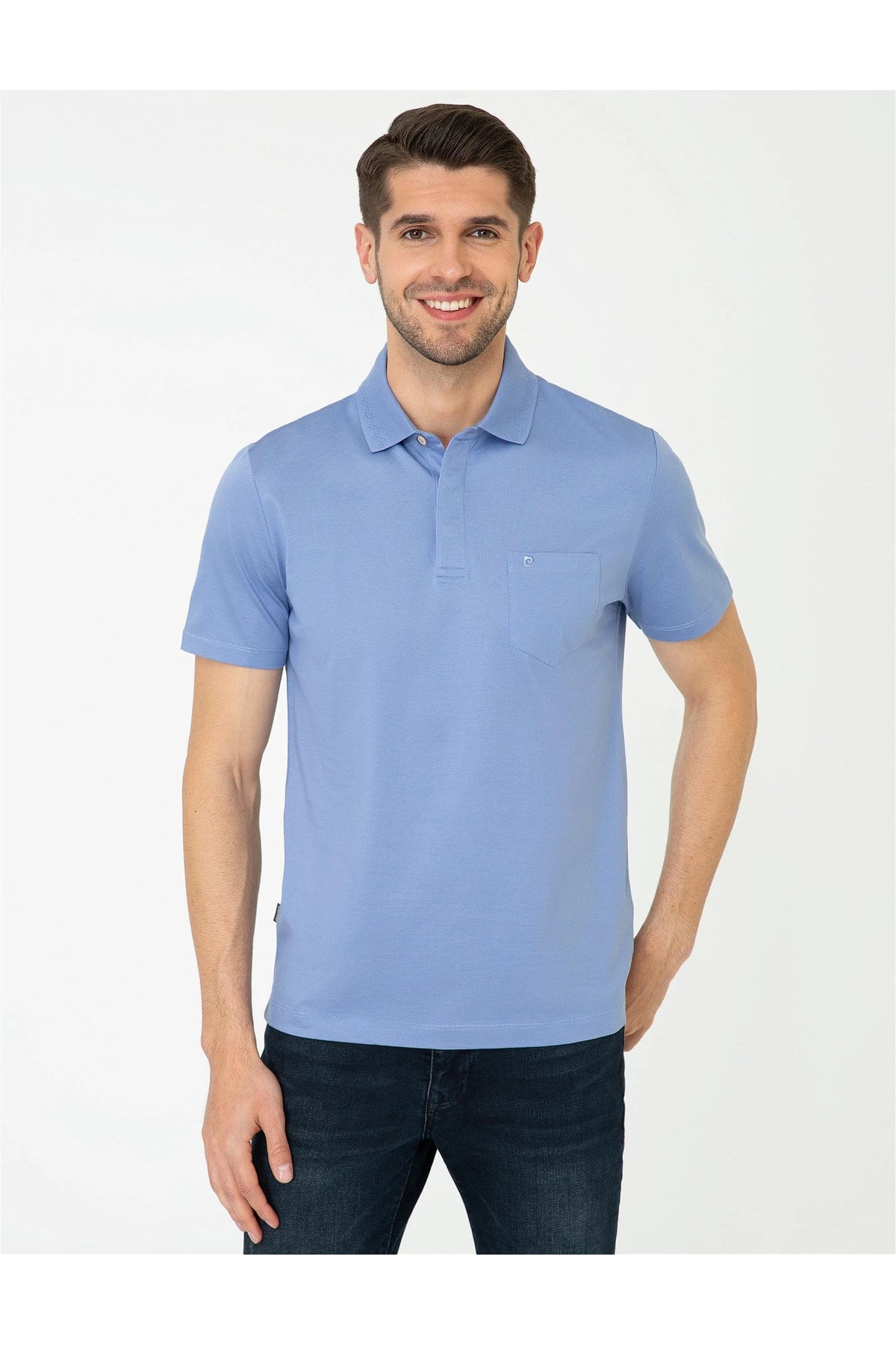 Regular Fit Polo Yaka Merserize Tişört 1370058