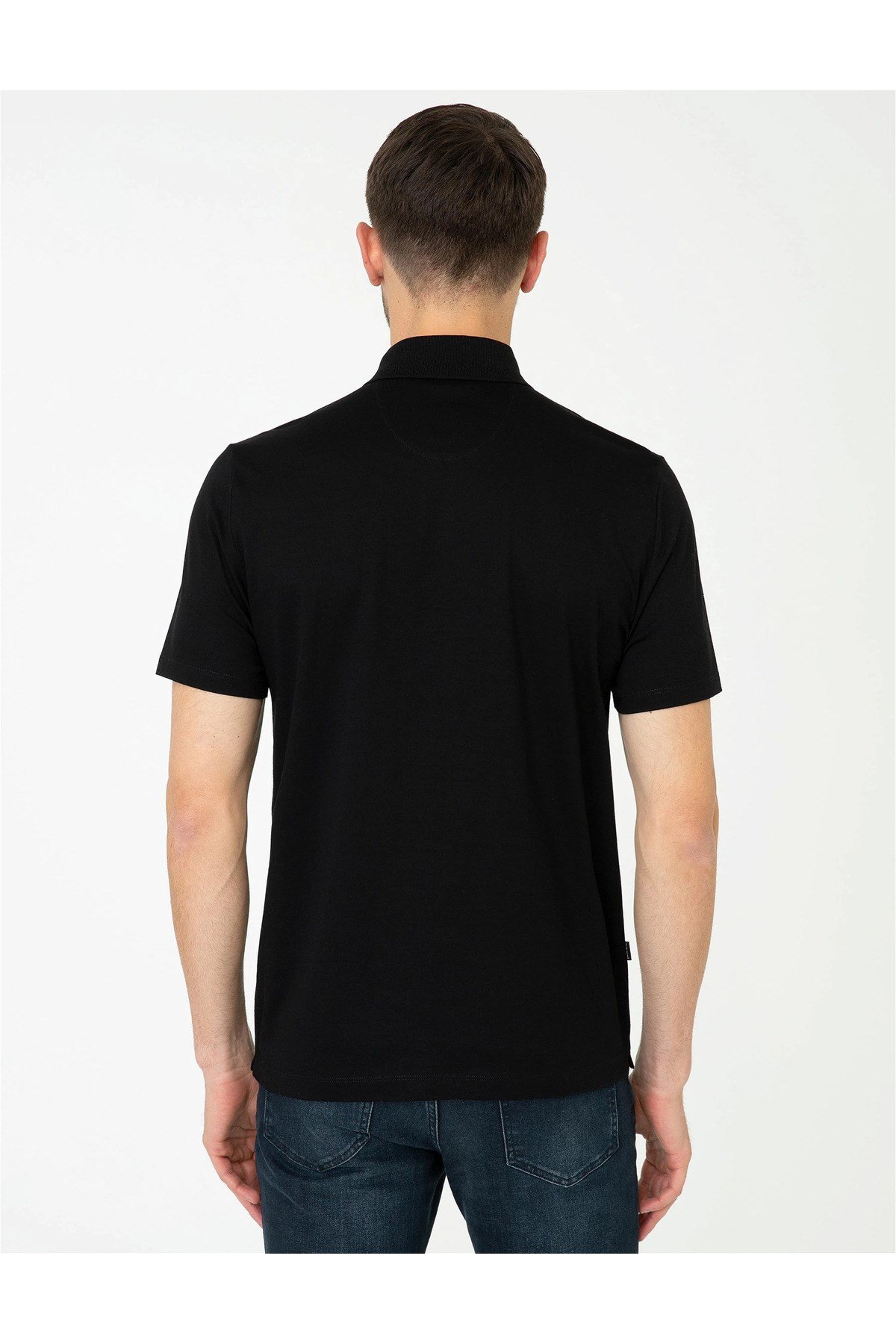 Regular Fit Polo Yaka Merserize Tişört 1370058