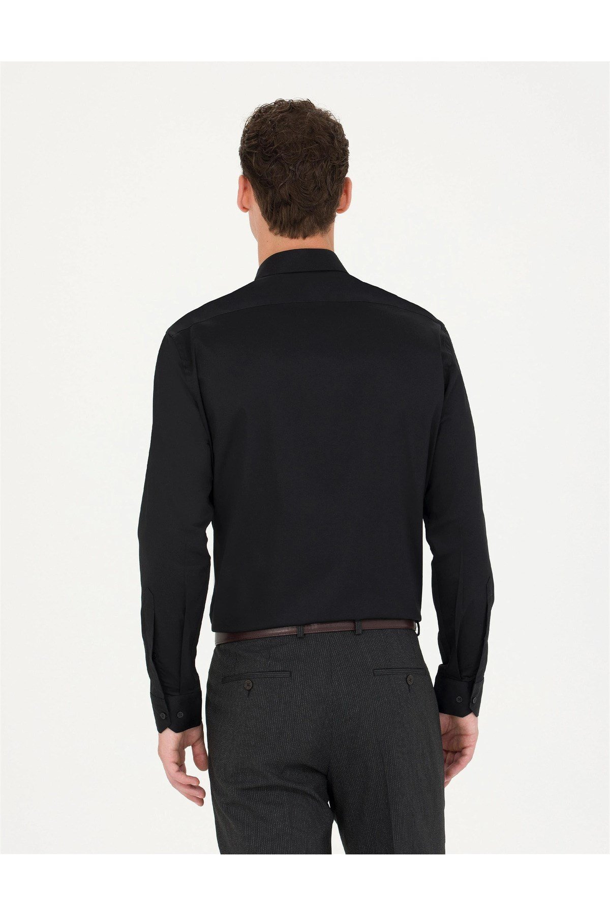 Regular Fit Uzun Kollu Basic Gömlek
