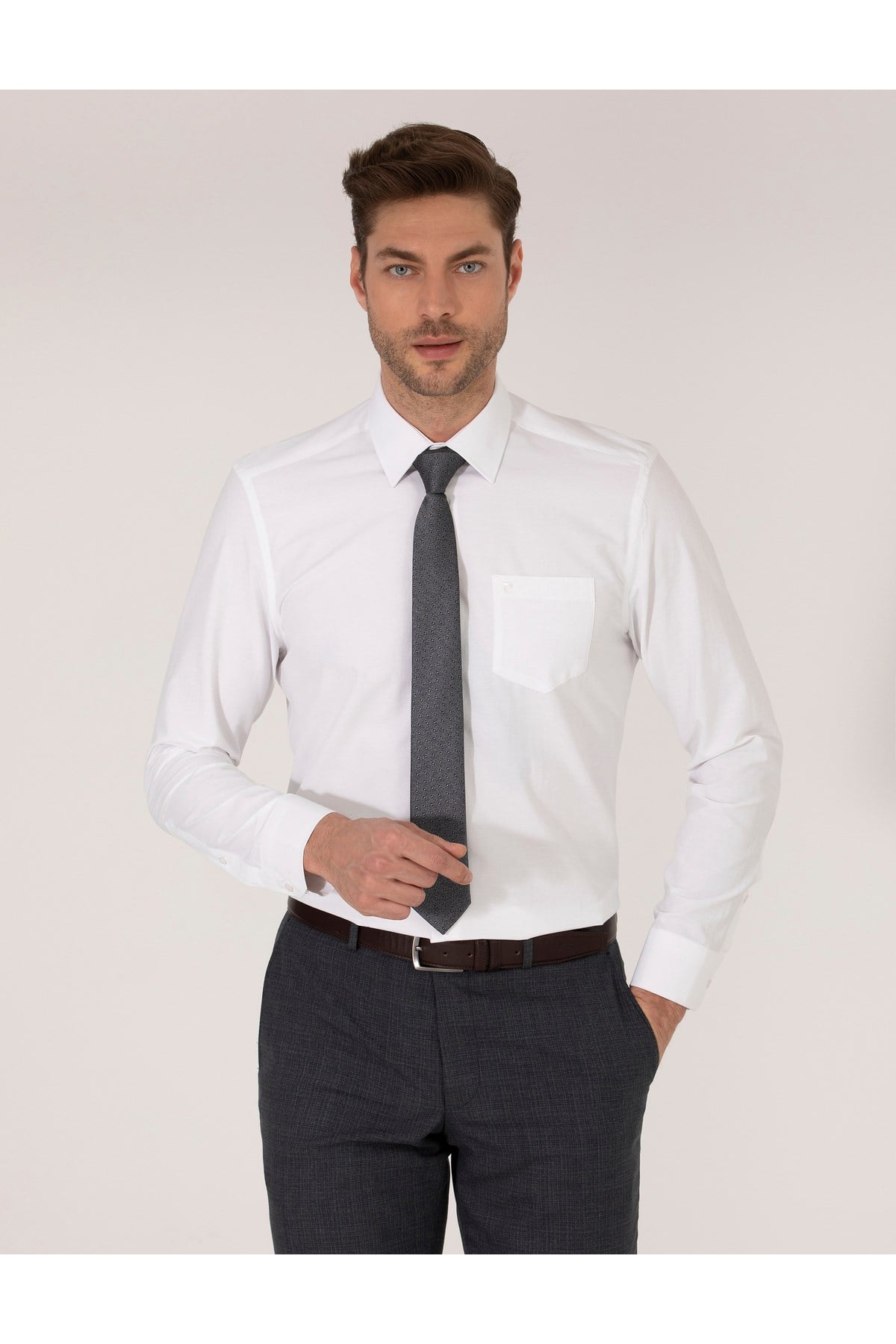 Regular Fit Uzun Kollu Klasik Erkek Gömlek