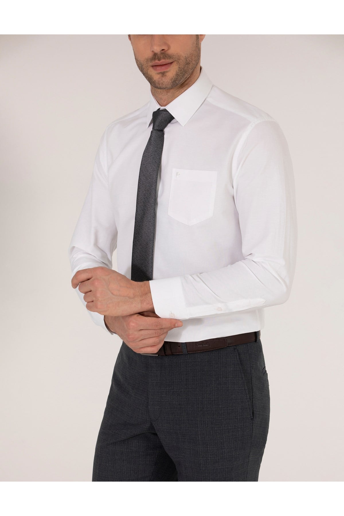 Regular Fit Uzun Kollu Klasik Erkek Gömlek