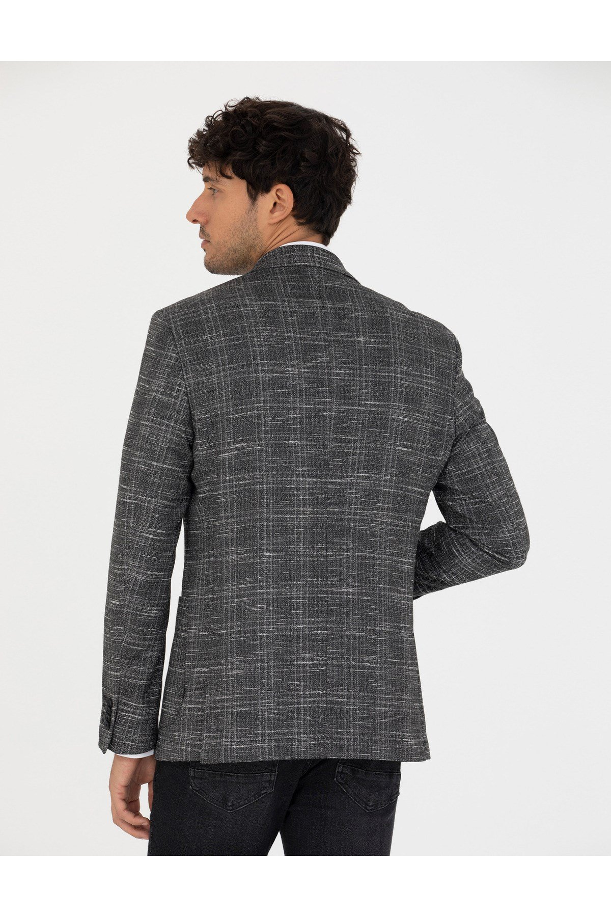 Siyah Slim Fit Ceket G021GL002.000.1696179.VR046