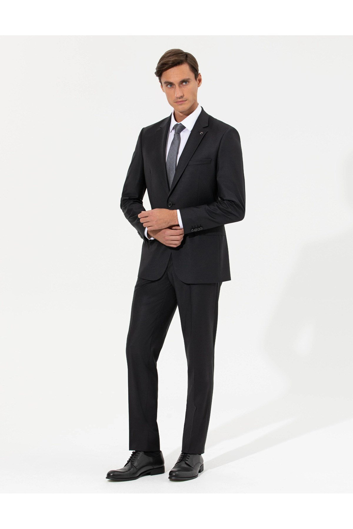 Siyah Slim Fit Takım Elbise G051GL001.000.1458509.VR033