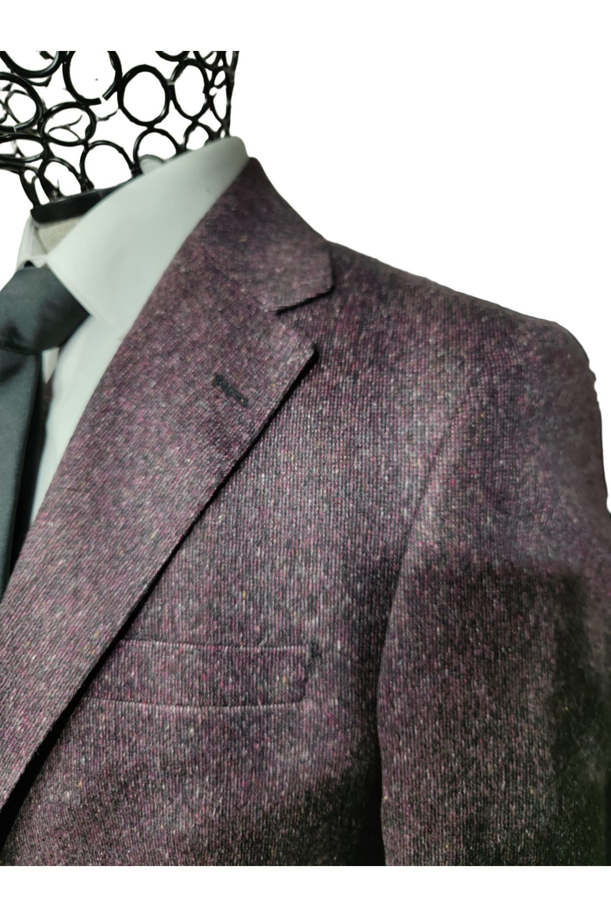 Slim Fit Ceket %100 Yün Ceket