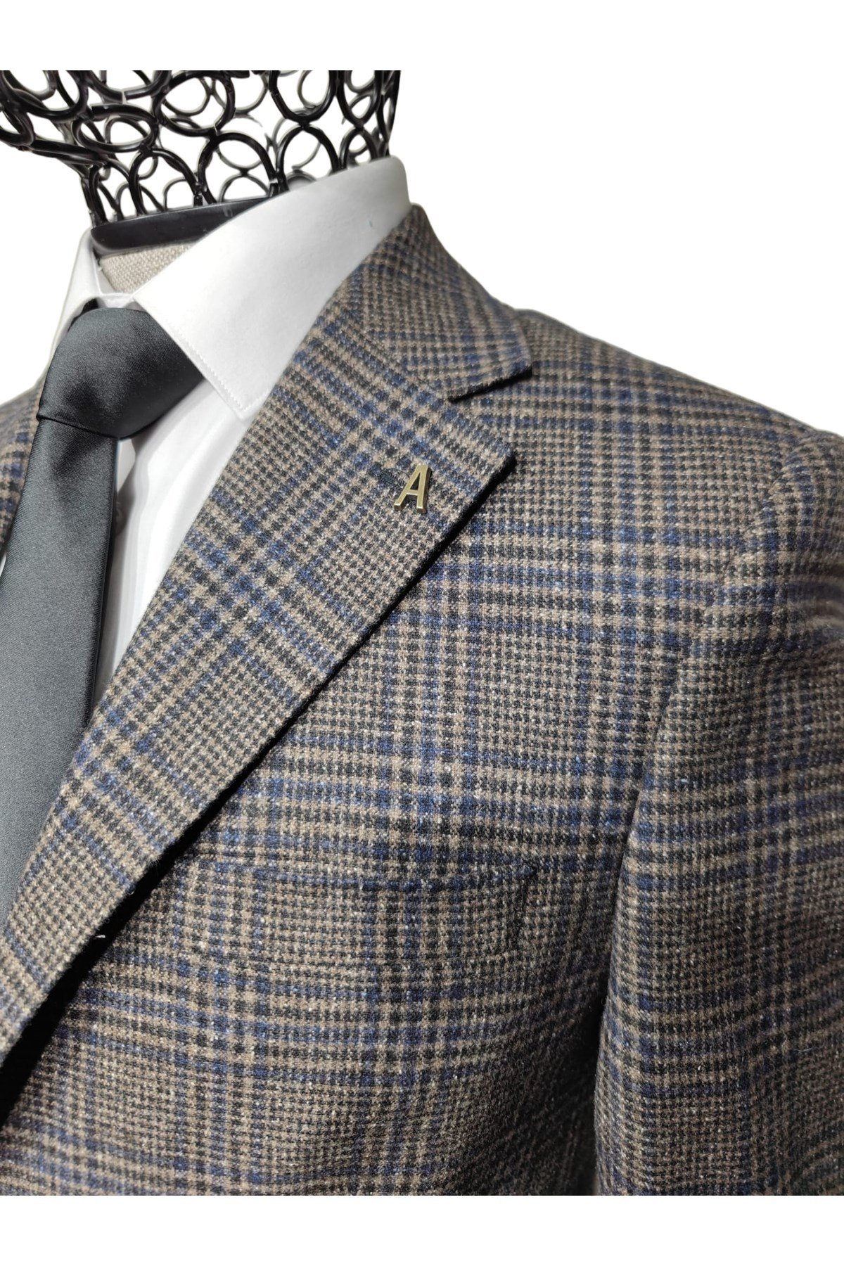 Slim Fit Ceket %100 Yün Ceket