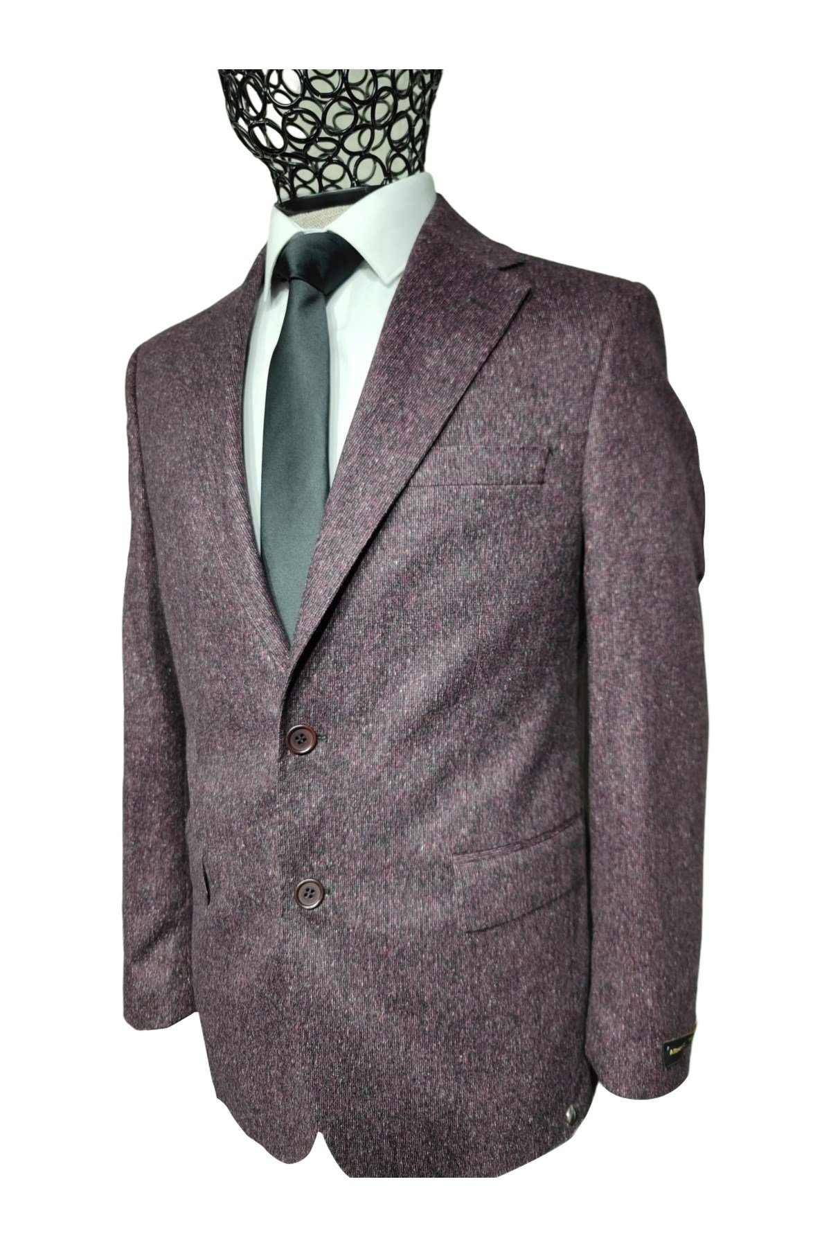 Slim Fit Ceket %100 Yün Ceket