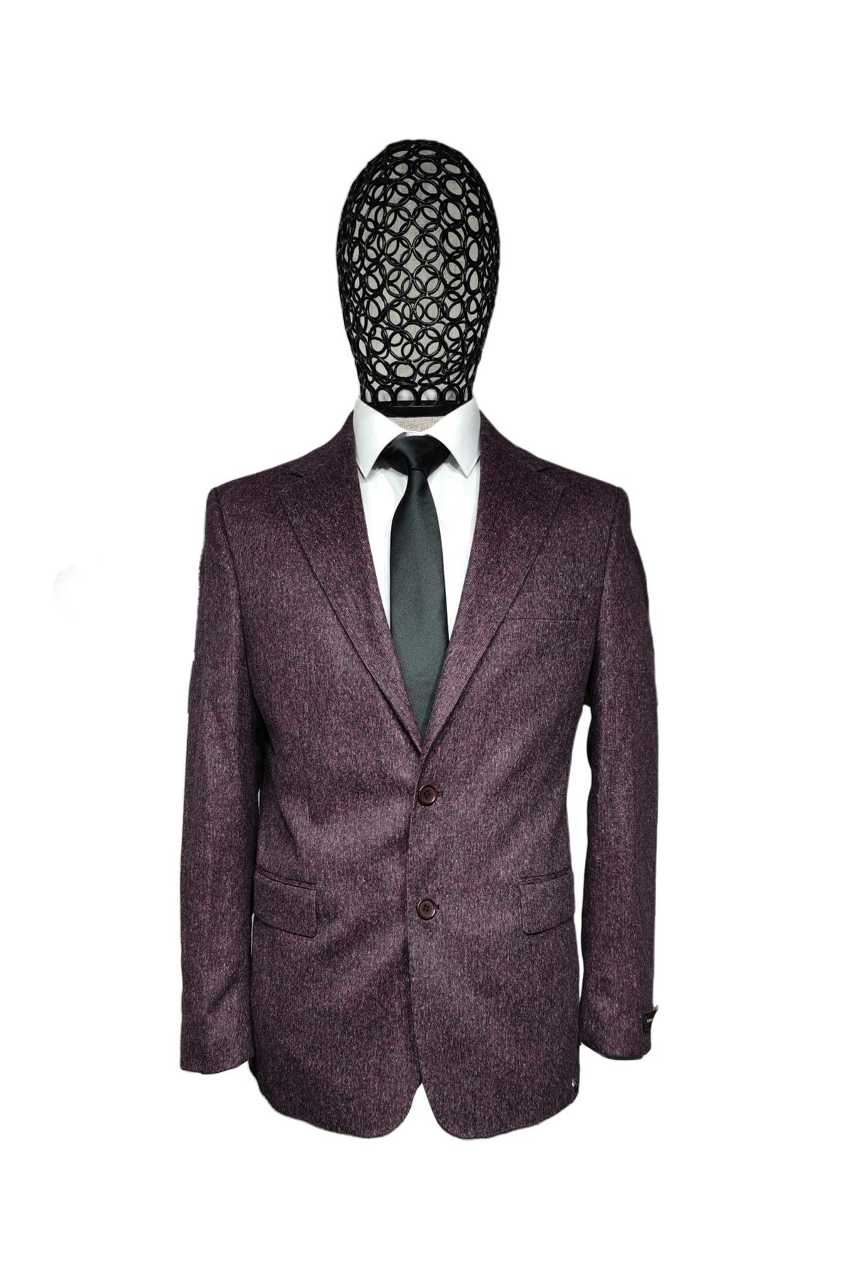 Slim Fit Ceket %100 Yün Ceket