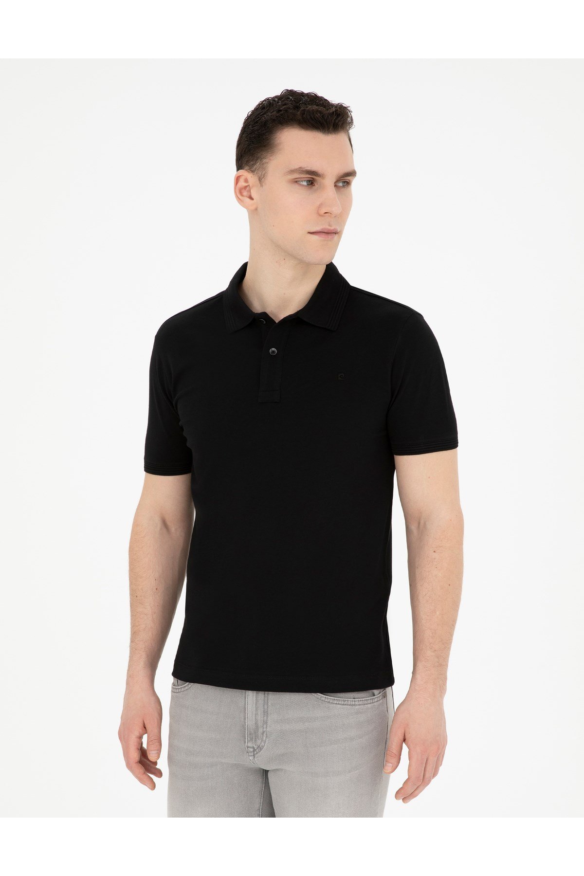 Slim Fit Polo Yaka %100 Pamuk T-Shirt 1822564