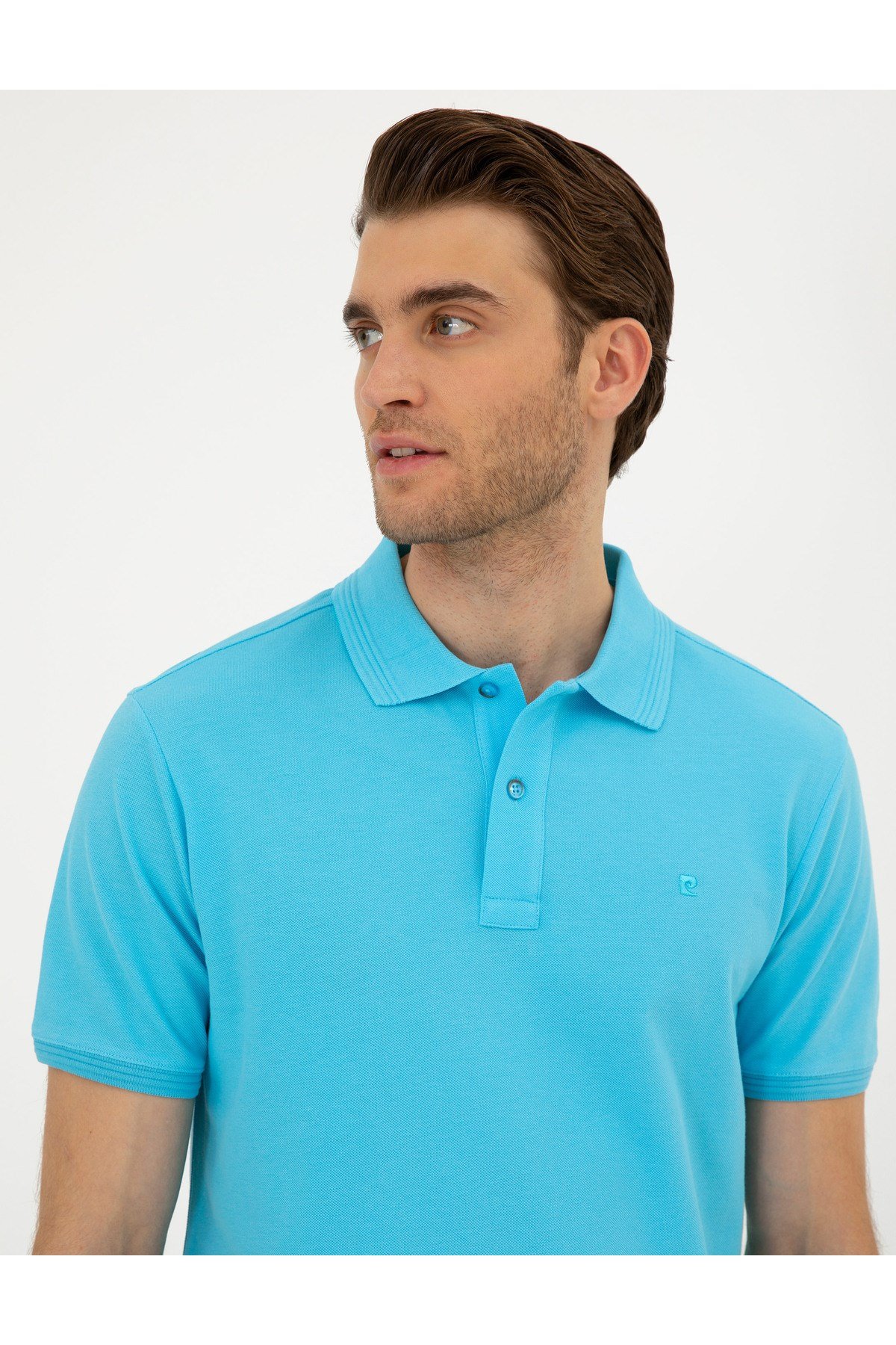 Slim Fit Polo Yaka %100 Pamuk T-Shirt 1822564