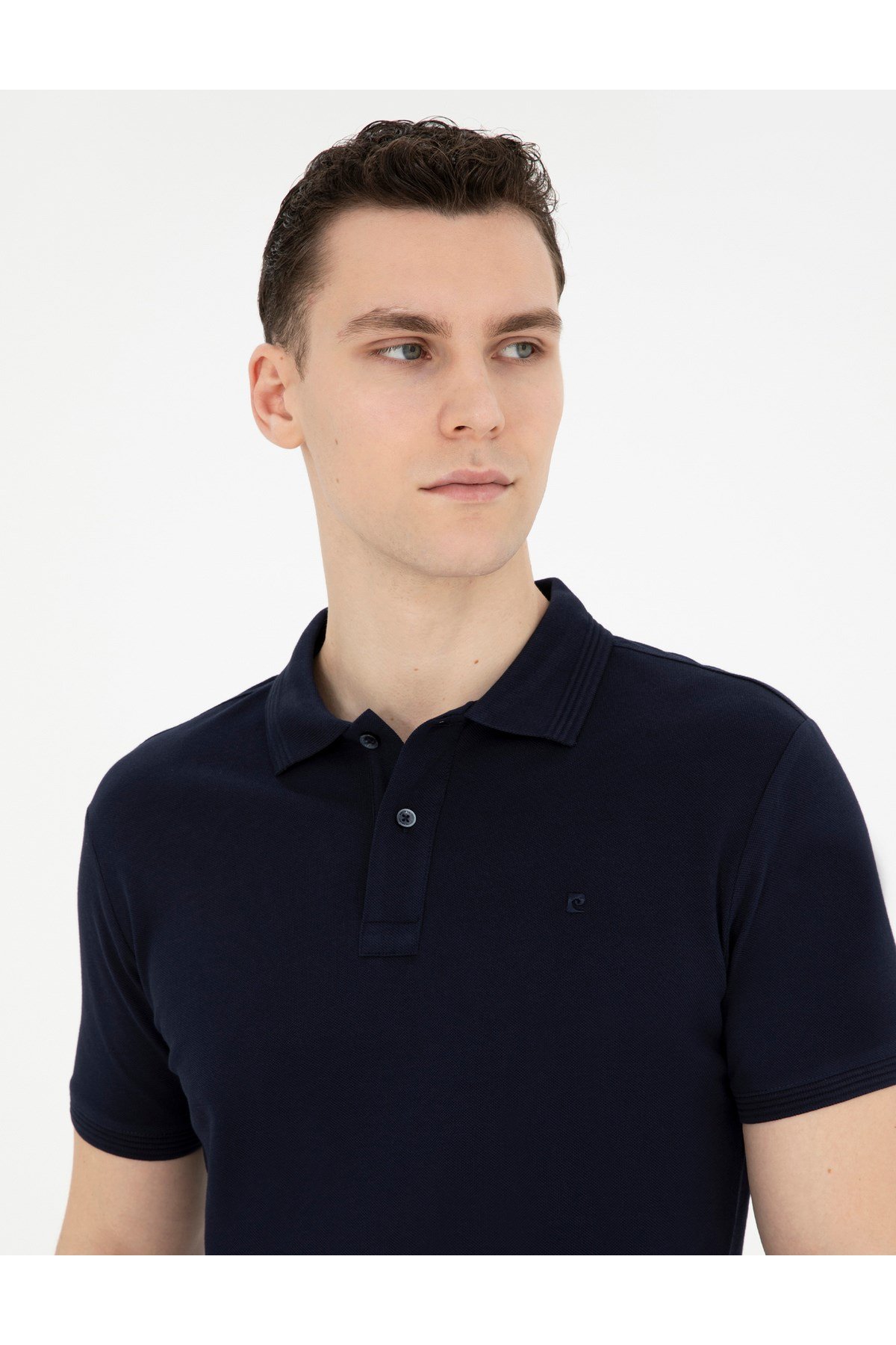 Slim Fit Polo Yaka %100 Pamuk T-Shirt 1822564