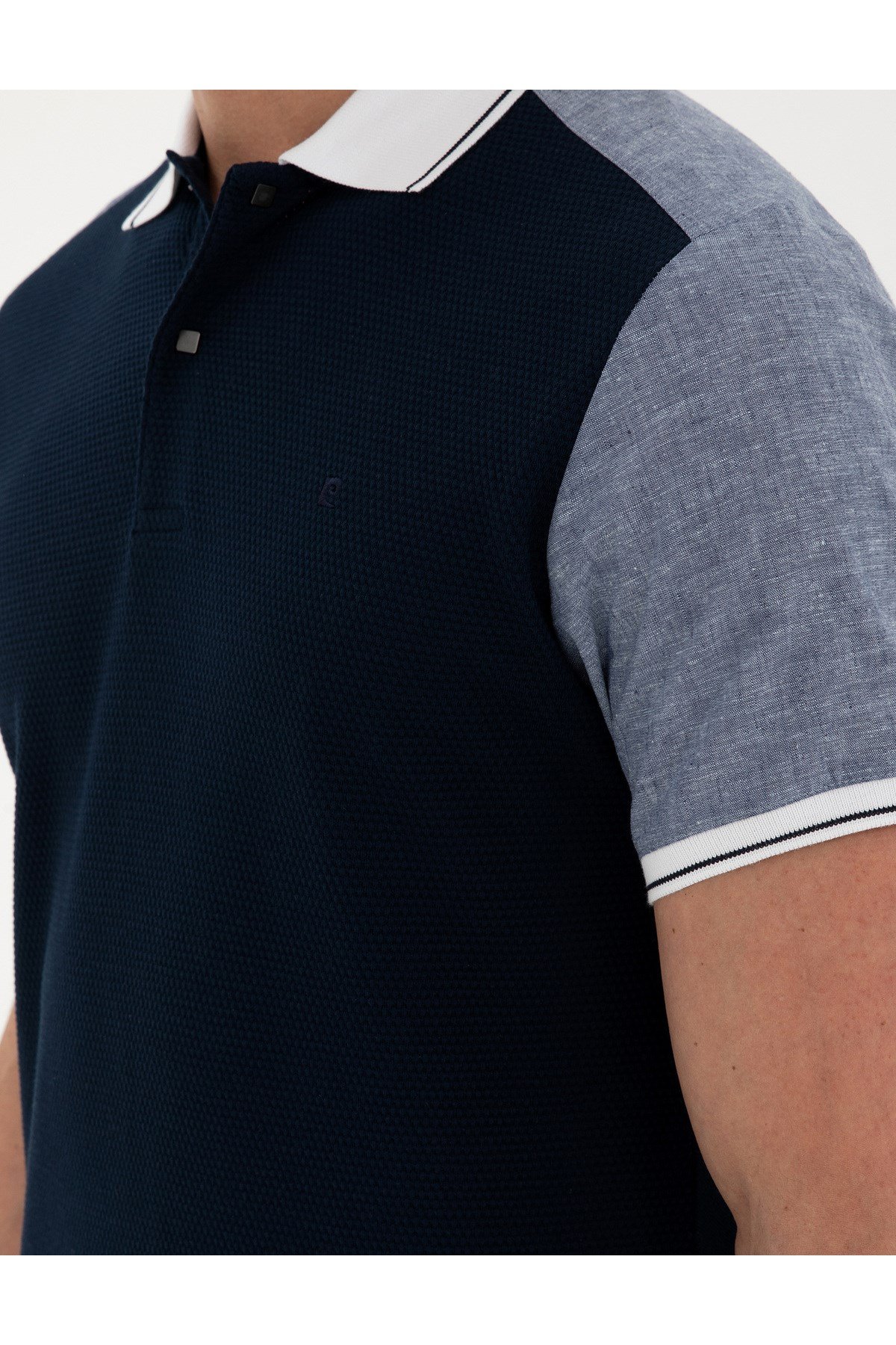 Slim Fit Polo Yaka %100 Pamuk Tişört 1844976
