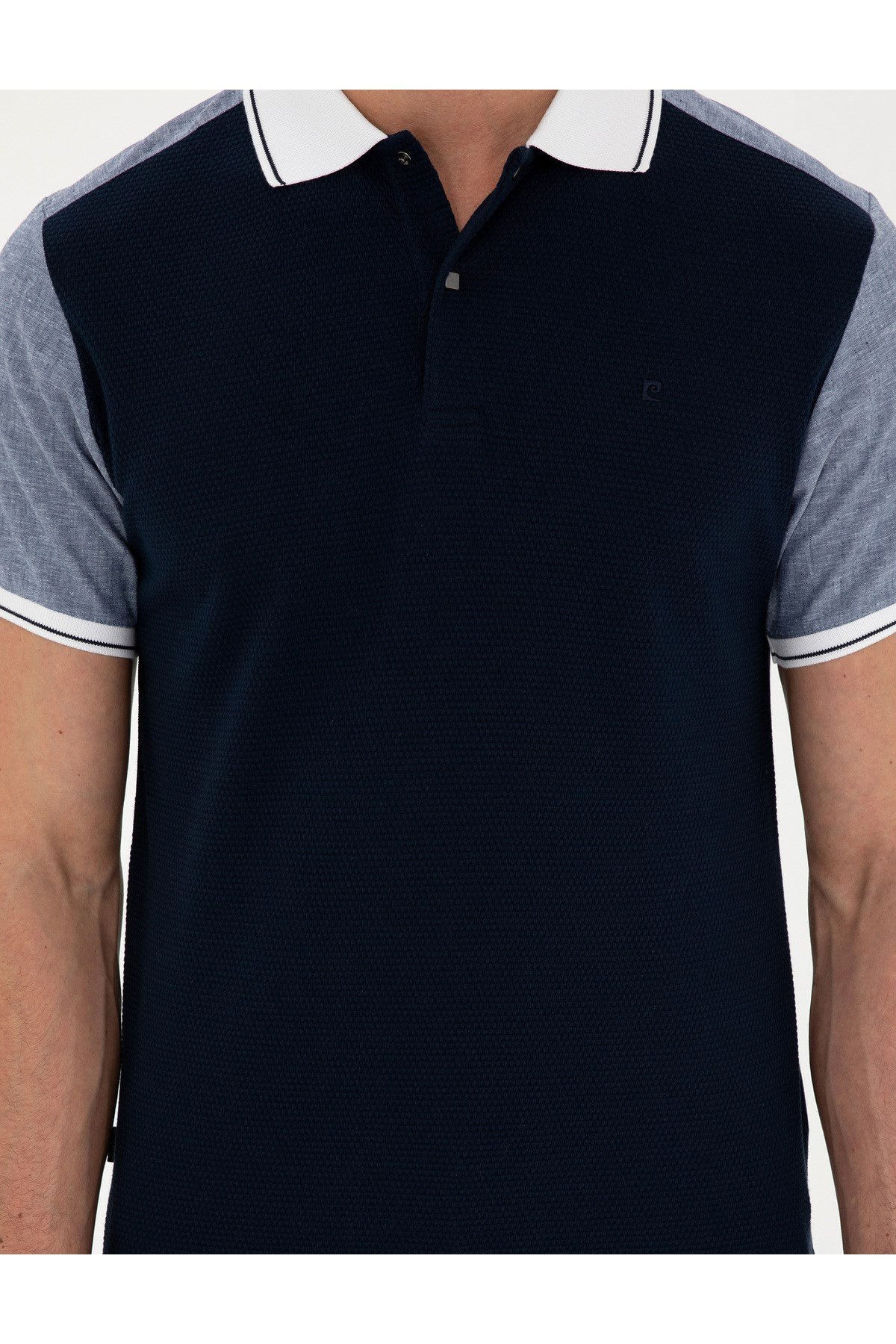 Slim Fit Polo Yaka %100 Pamuk Tişört 1844976