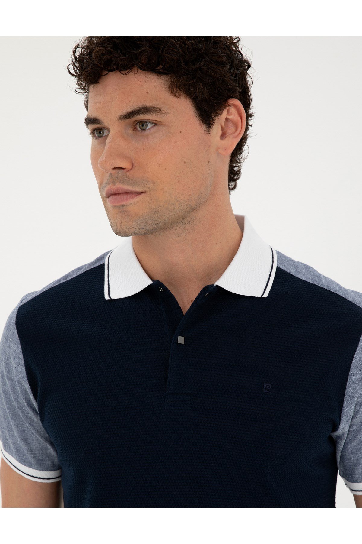 Slim Fit Polo Yaka %100 Pamuk Tişört 1844976