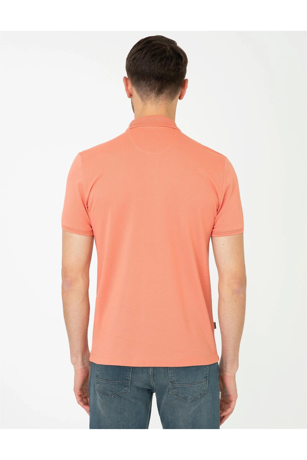 Slim Fit Polo Yaka Merserize T-shirt 1370054