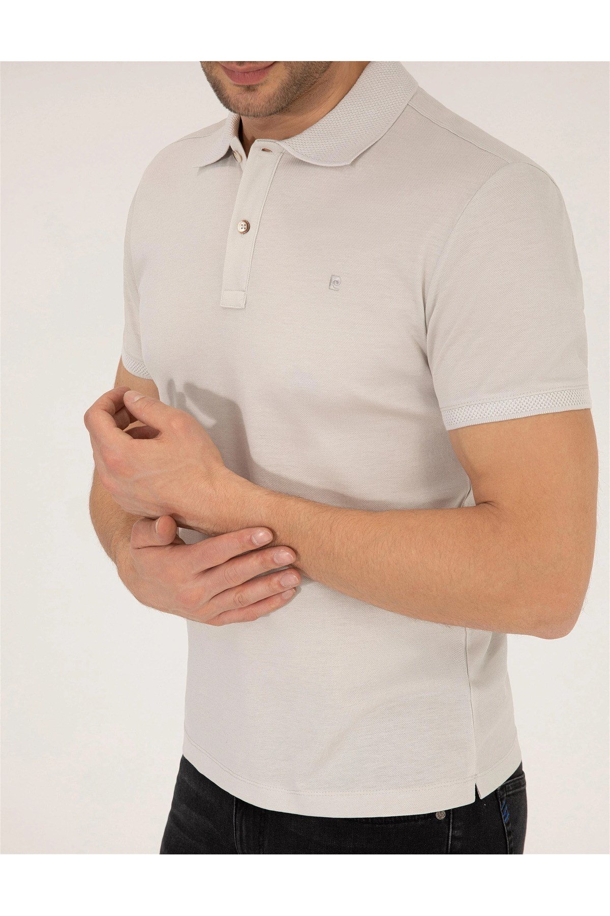 Slim Fit Polo Yaka Merserize Tişört G021SZ011.000.1567290.VR054