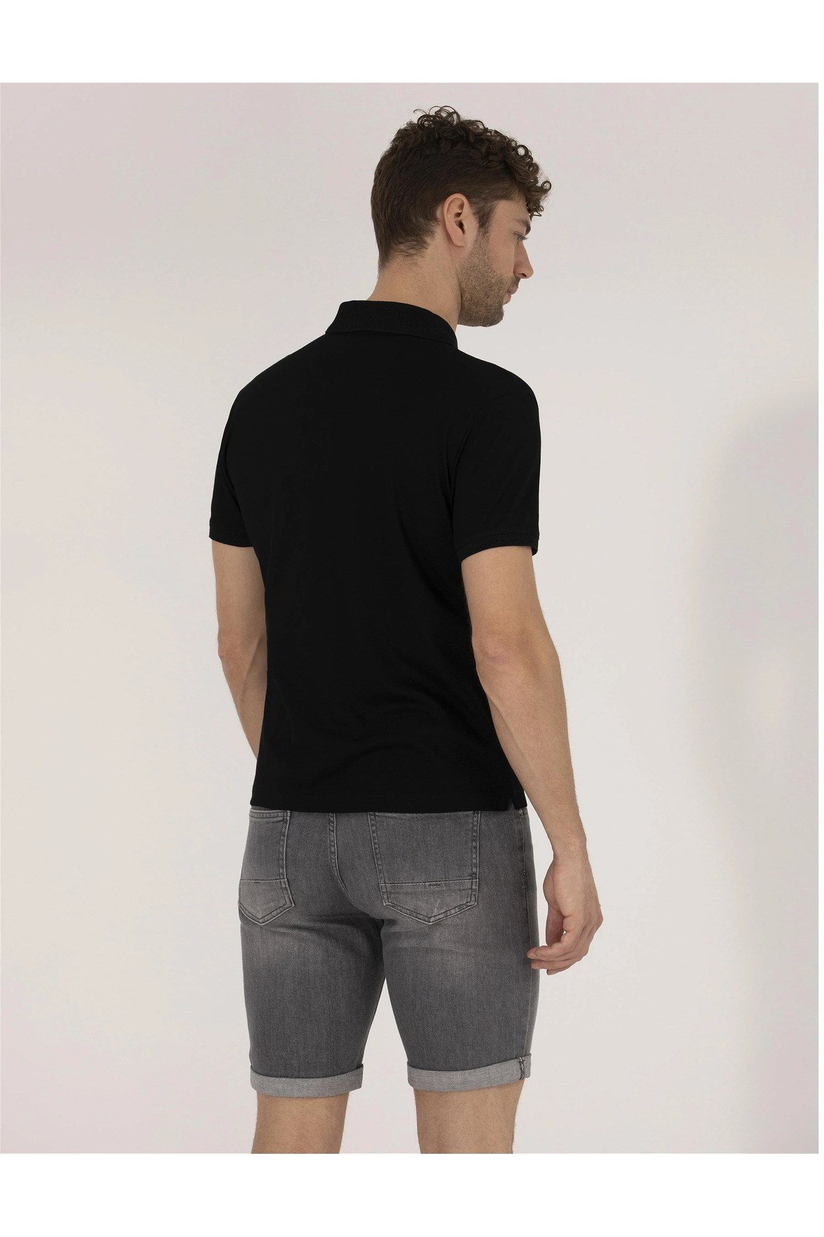Slim Fit Polo Yaka Merserize Tişört G021SZ011.000.1567290.VR054